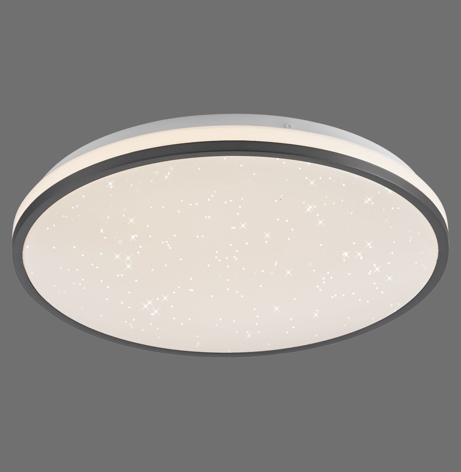 Plafonnier LED Ciel de nuit noir 3000 K intensité lumineuse variable