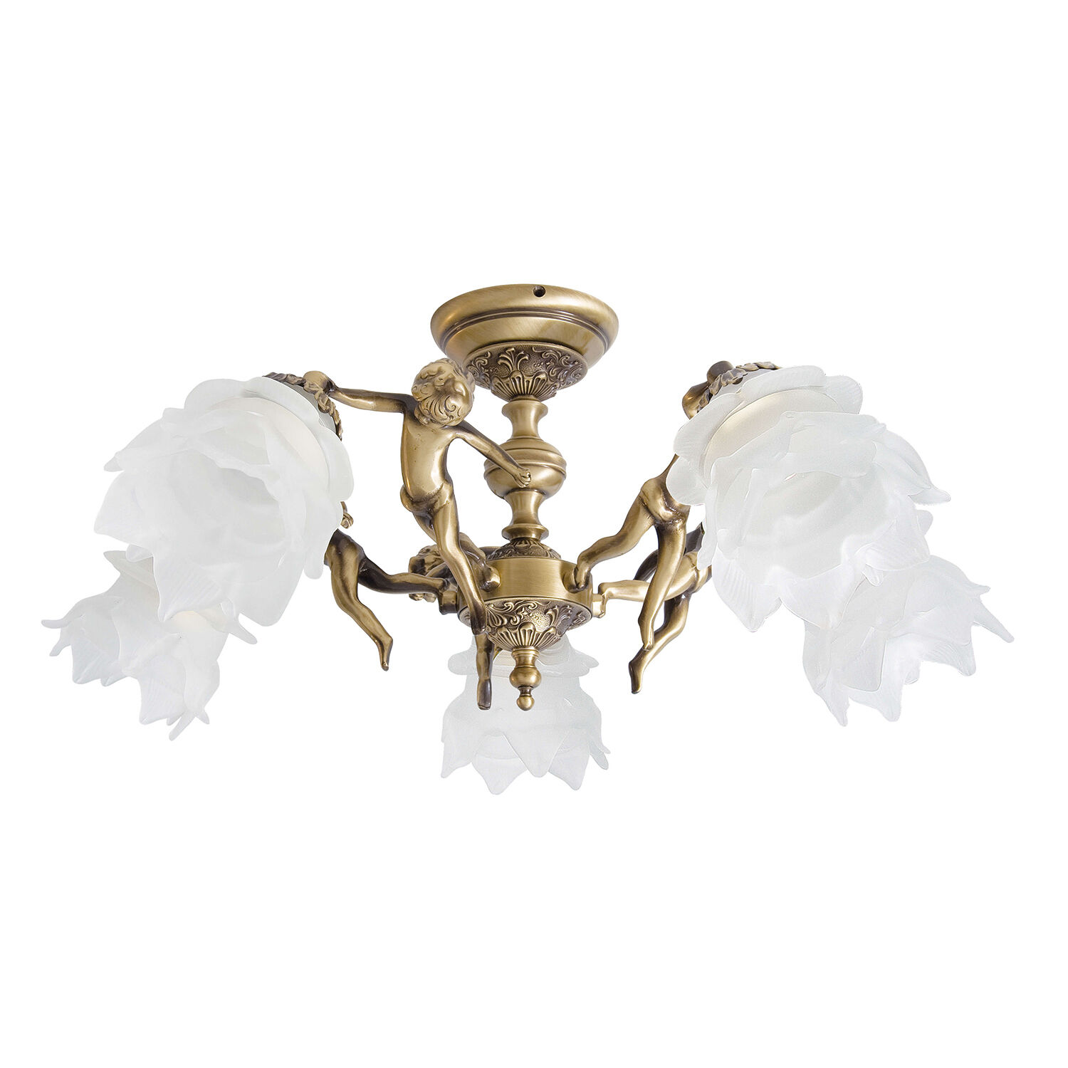 Bronze, Deckenleuchte, Kronleuchter, Lampe