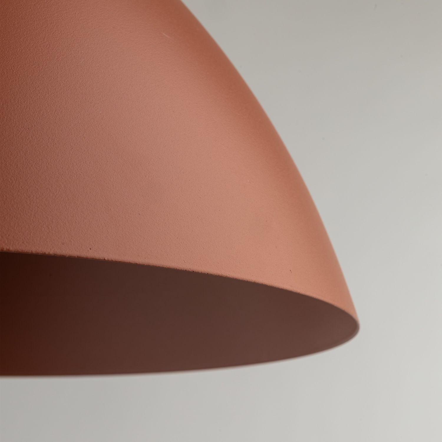 Suspension ronde Ø 34 cm H : max. 165 cm Rouge Métal E27 Lampe, Lampenschirm