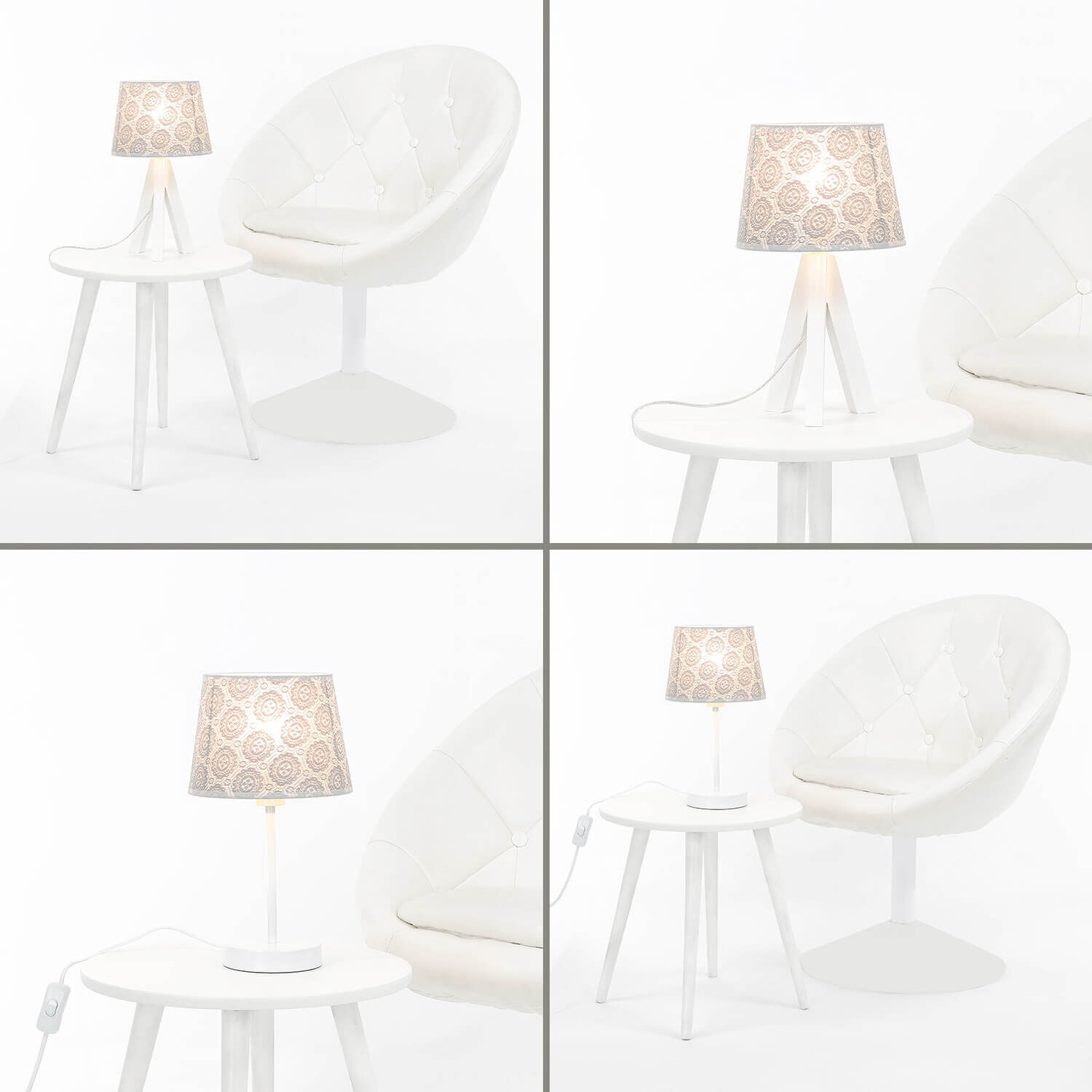 Lampe, Tischlampe, Stuhl, Mobiliar