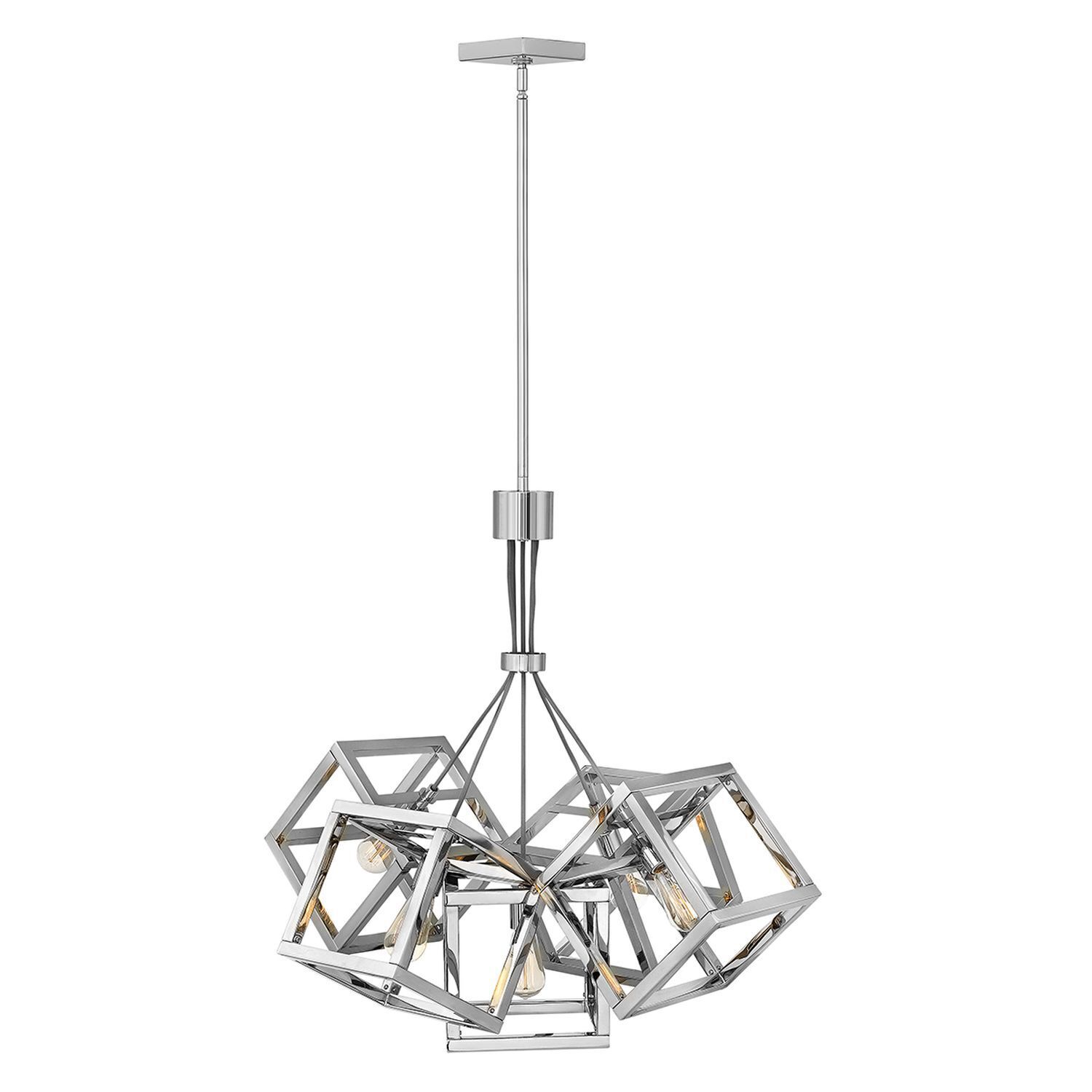 Suspension en métal L : 77,8 cm H : max. 173,3 cm E27