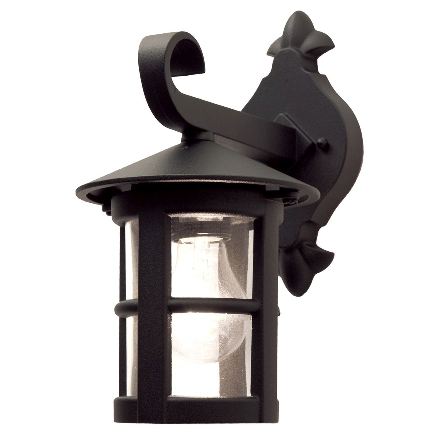 Applique Extérieur Noir Rustique IP43 Maison Cour