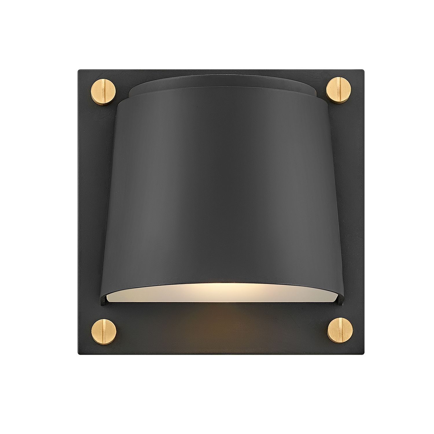 Downlight extérieur noir IP44 avec LED GU10 3000 K petit