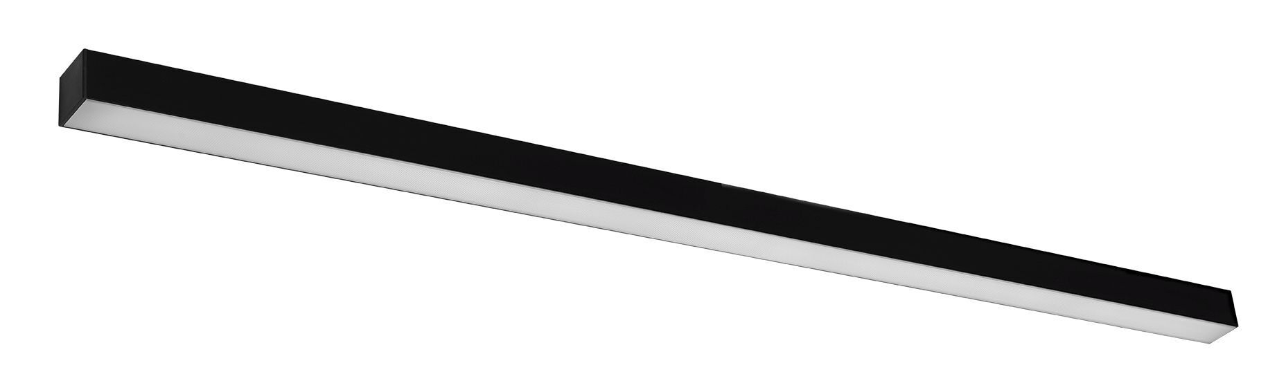 Applique murale LED claire 150 cm Downlight noir anti-éblouissement