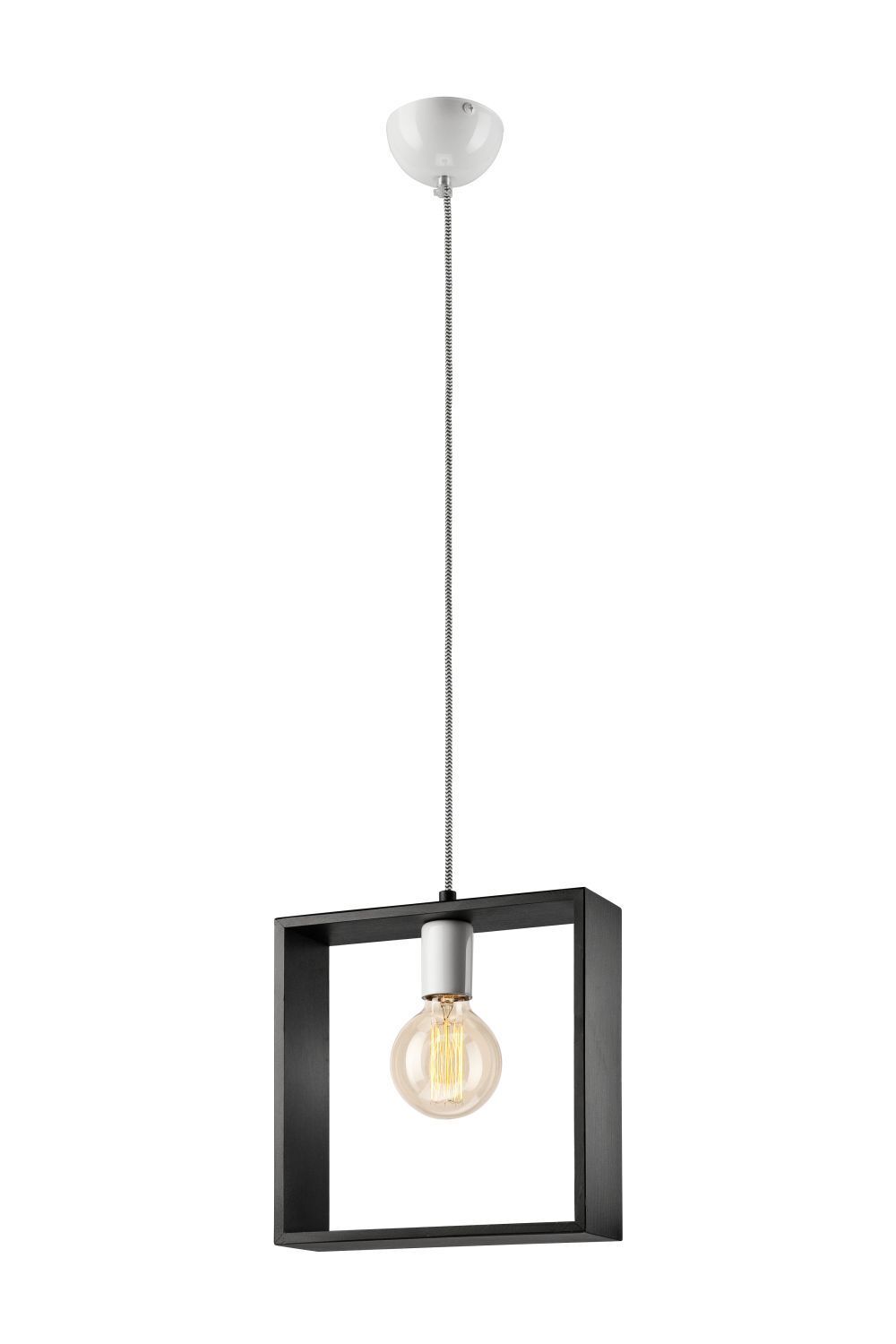 Suspension Marron carré Lampe de table à manger