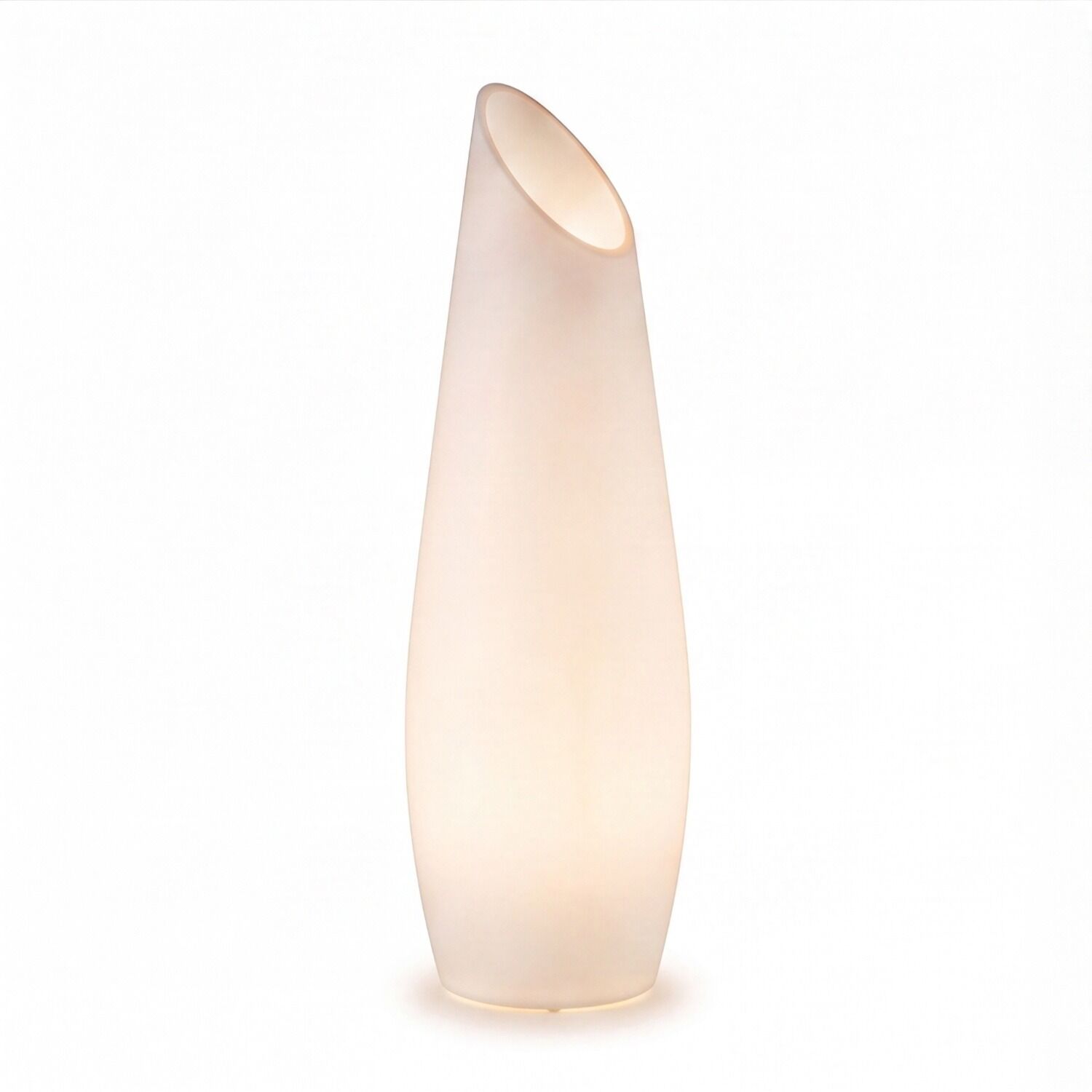 Steinvase, Vase, Porzellanvas?, Hell-weiß, Moderne Form