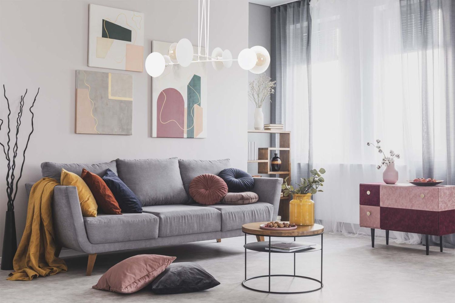 Dekoration für Zuhause, Kissen, Couch, Mobiliar, Tabelle
