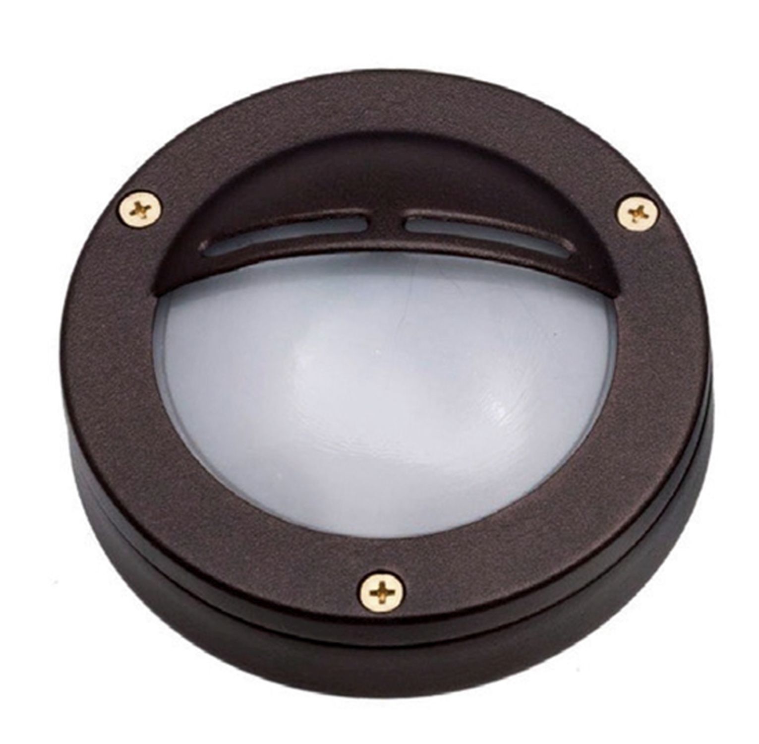 Lampe d'extérieur murale laiton verre G9 IP64 D : 14 cm rond