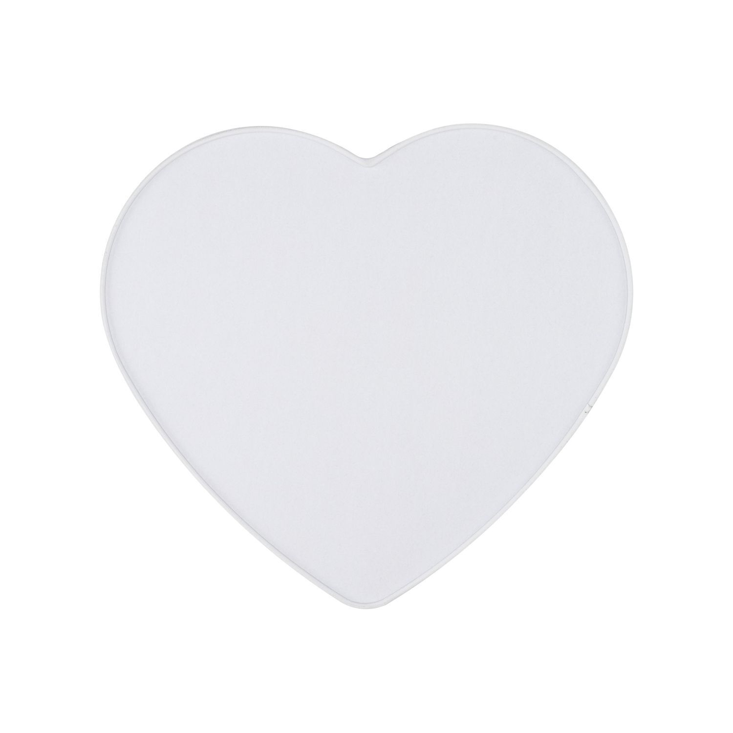 Lampe pour chambre d'enfant Blanc L : 42 cm Tissu 2x E27 Coeur Lampe pour chambre d'enfant Blanc L : 42 cm Tissu 2x E27 Coeur