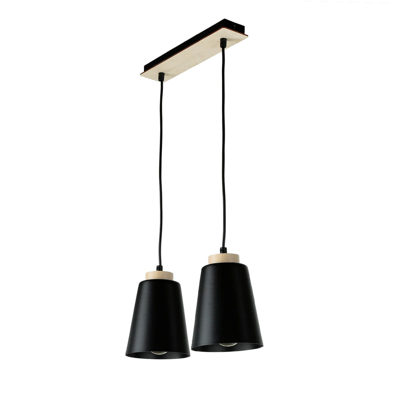 Suspension pour table de salle à manger Noir Scandinave Lampe