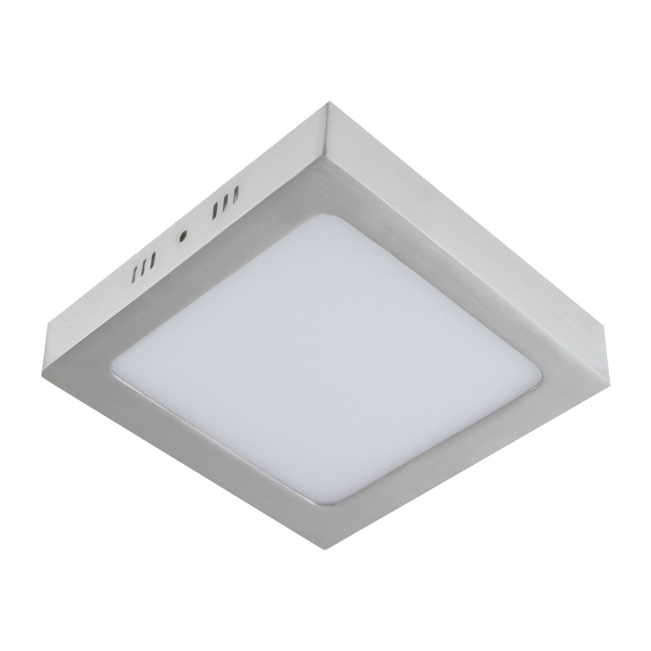 Lampe de plafonnier LED petite L : 22,5 cm chrome mat blanc 4000 K