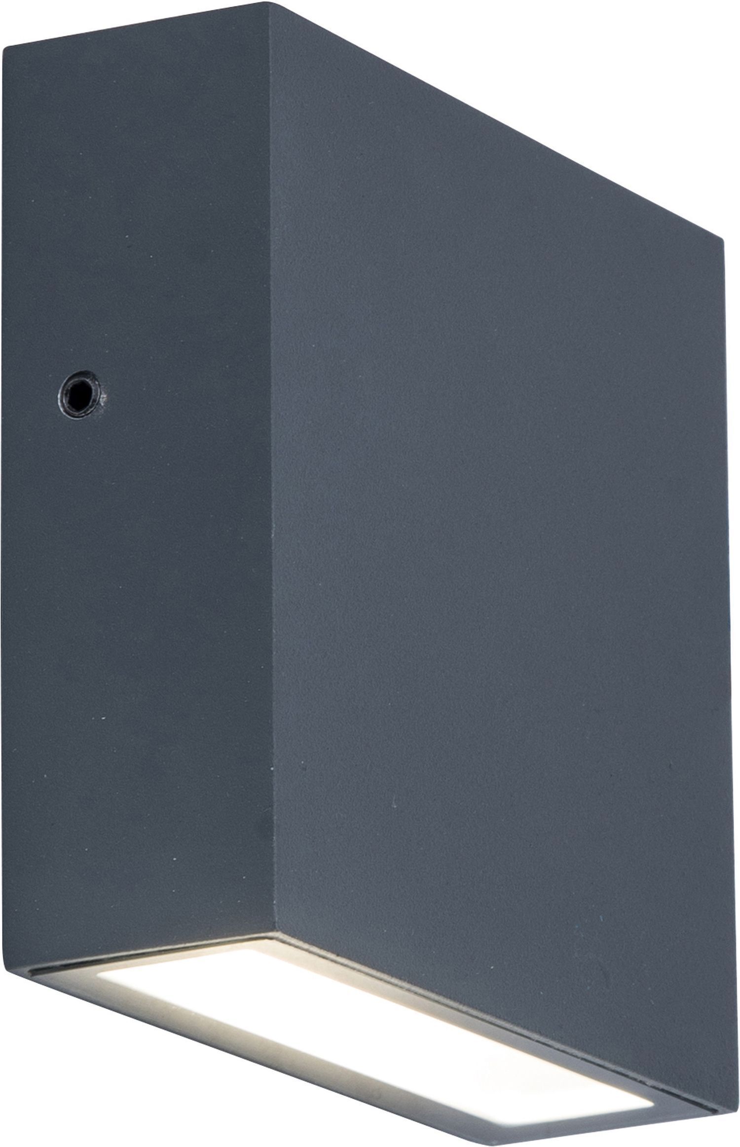 Lampe d'extérieur LED murale anthracite IP54 4000 K Up Down