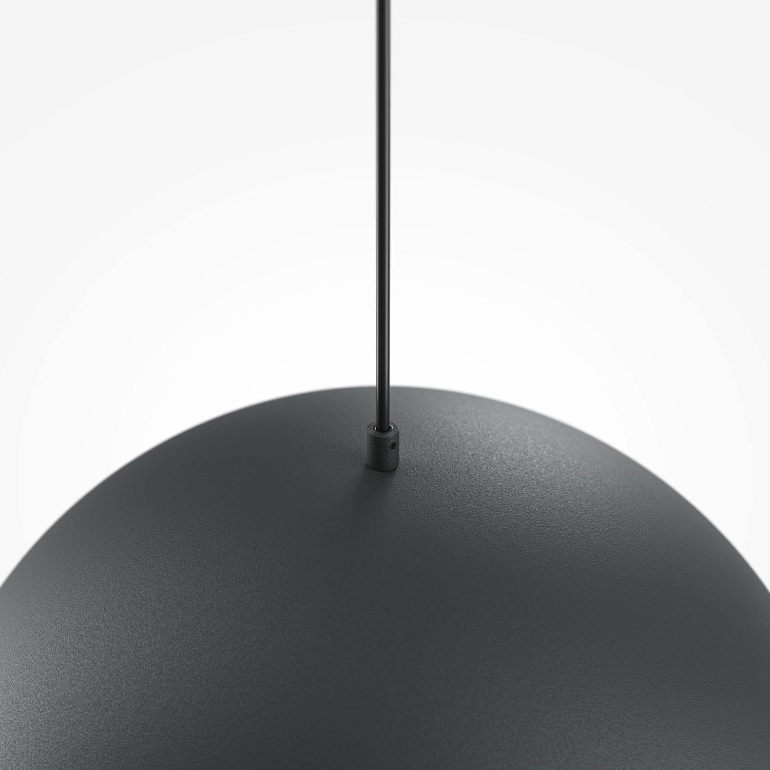 Lampe à suspendre métal E27 D : 35 cm rond H : max. 320 cm