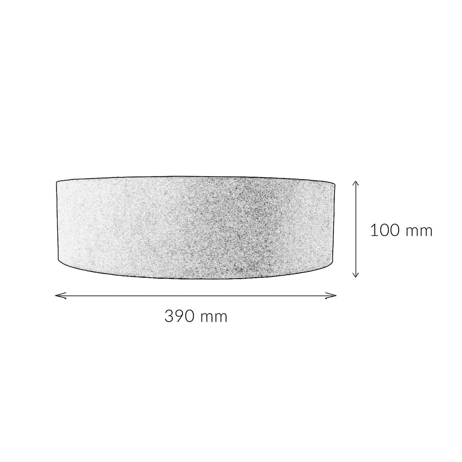 Plafonnier Tissu Velours rond Ø 38 cm H : 10 cm Rose 2x E27 Plafonnier Tissu Velours rond Ø 38 cm H : 10 cm Rose 2x E27