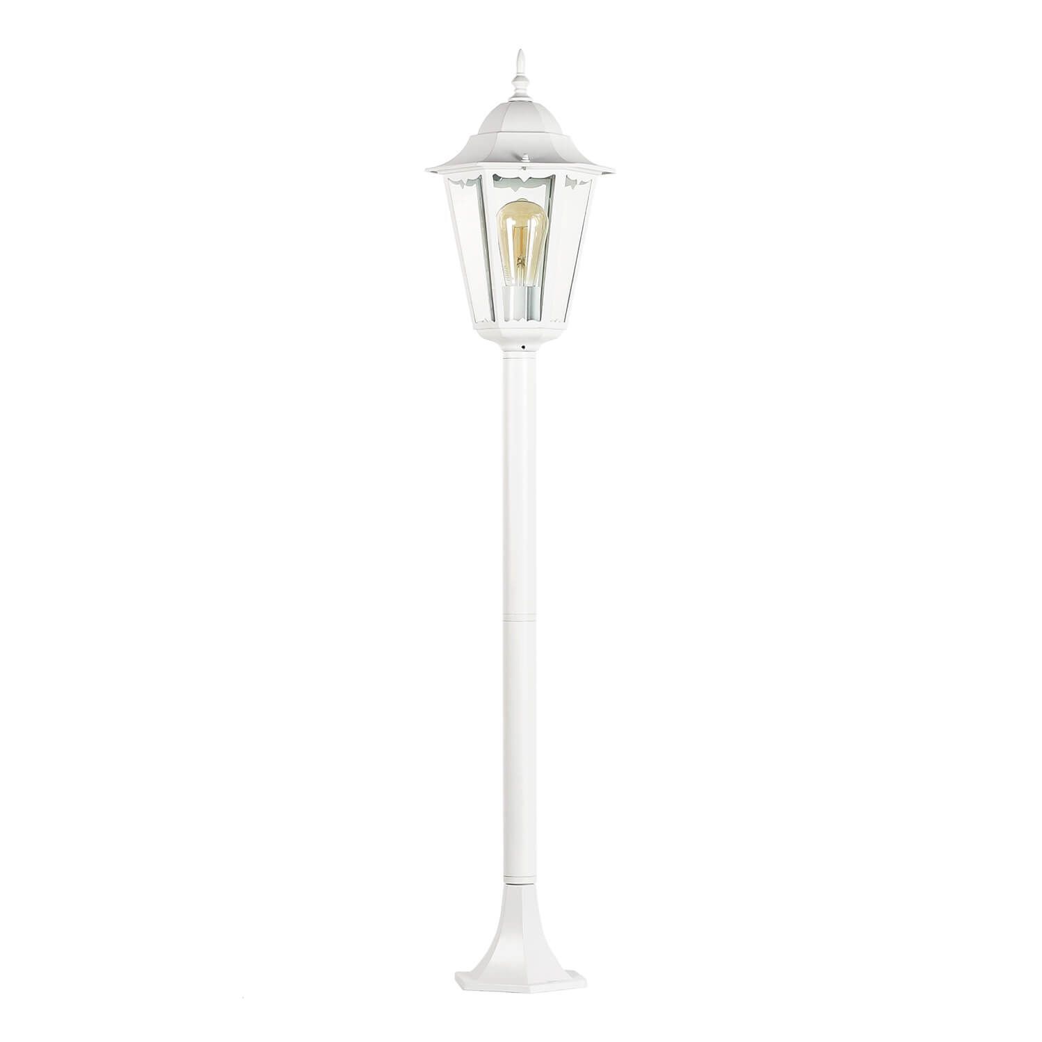 Lampadaire extérieur blanc résistant aux intempéries 1,13m BRISTOL II