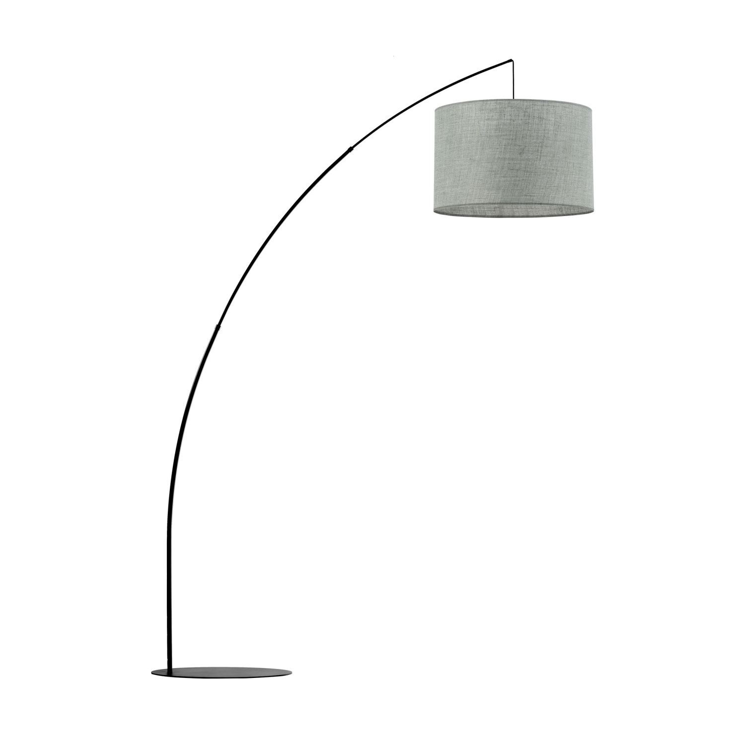 Luminaire arqué Salon grand 245 cm de haut XXL E27