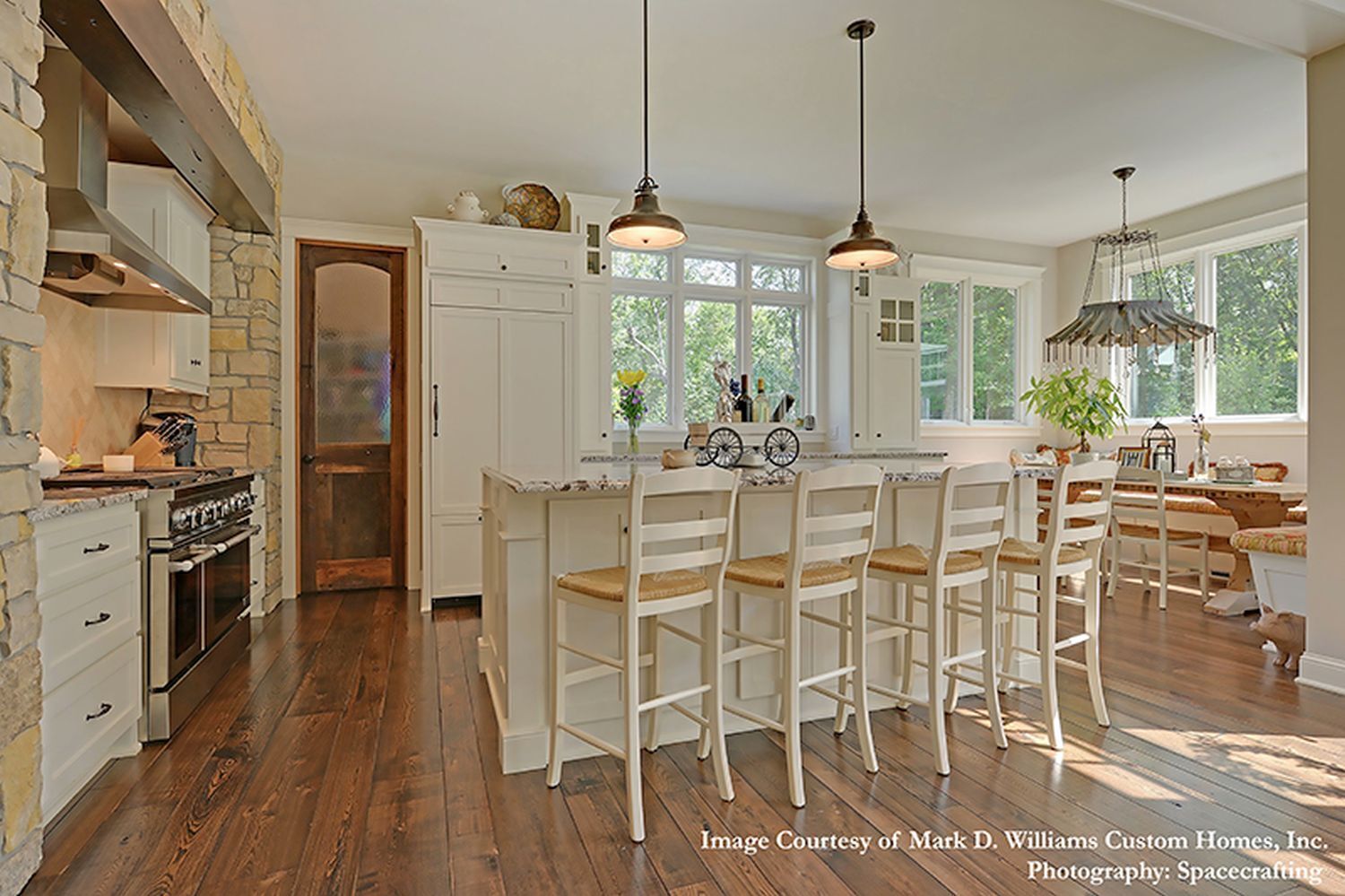 Suspension RURAL Marron Ø34cm Lampe de table à manger Innenarchitektur, Esszimmer, Esstisch, Küche, Kücheninsel