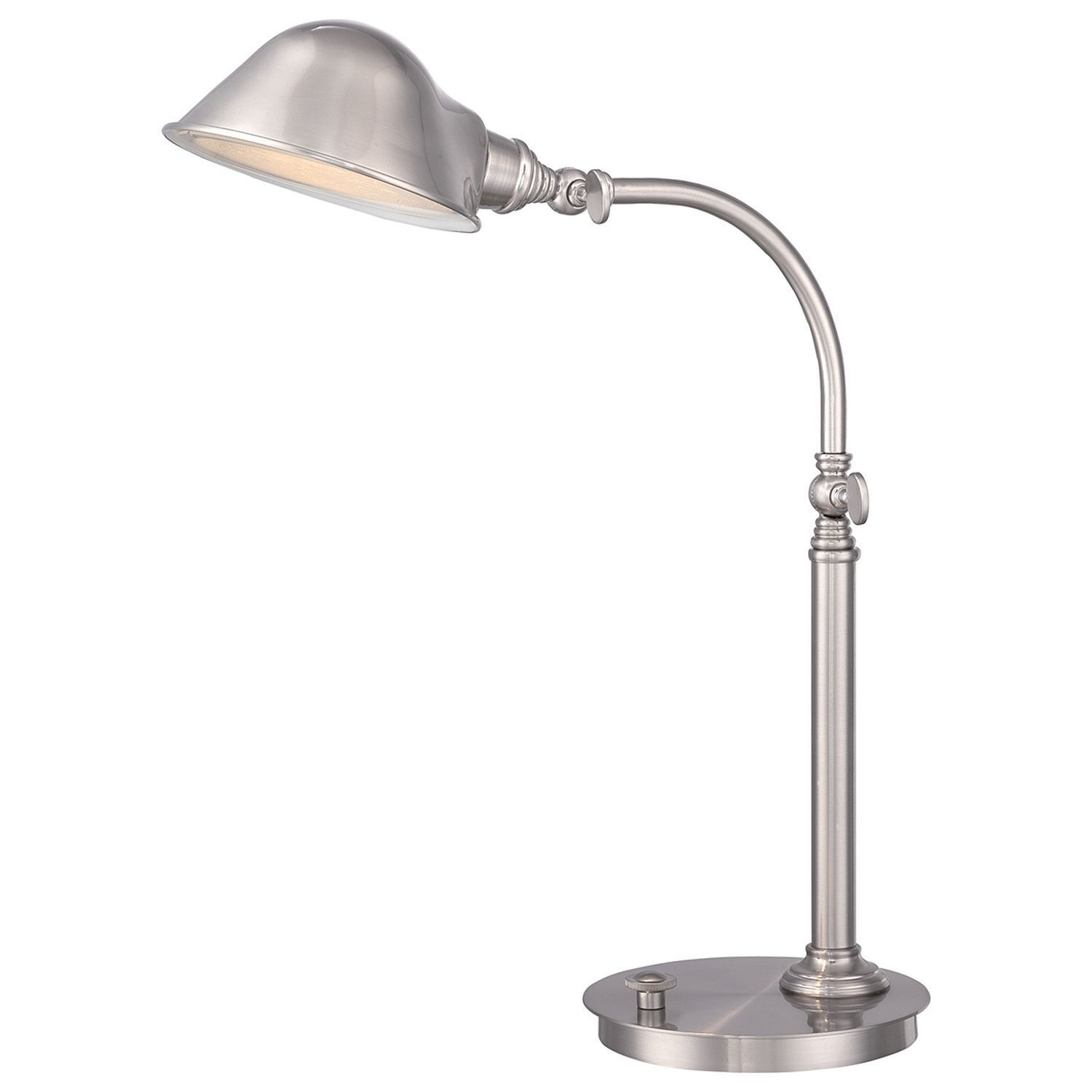 Lampe de bureau LED à intensité variable en métal 53cm réglable