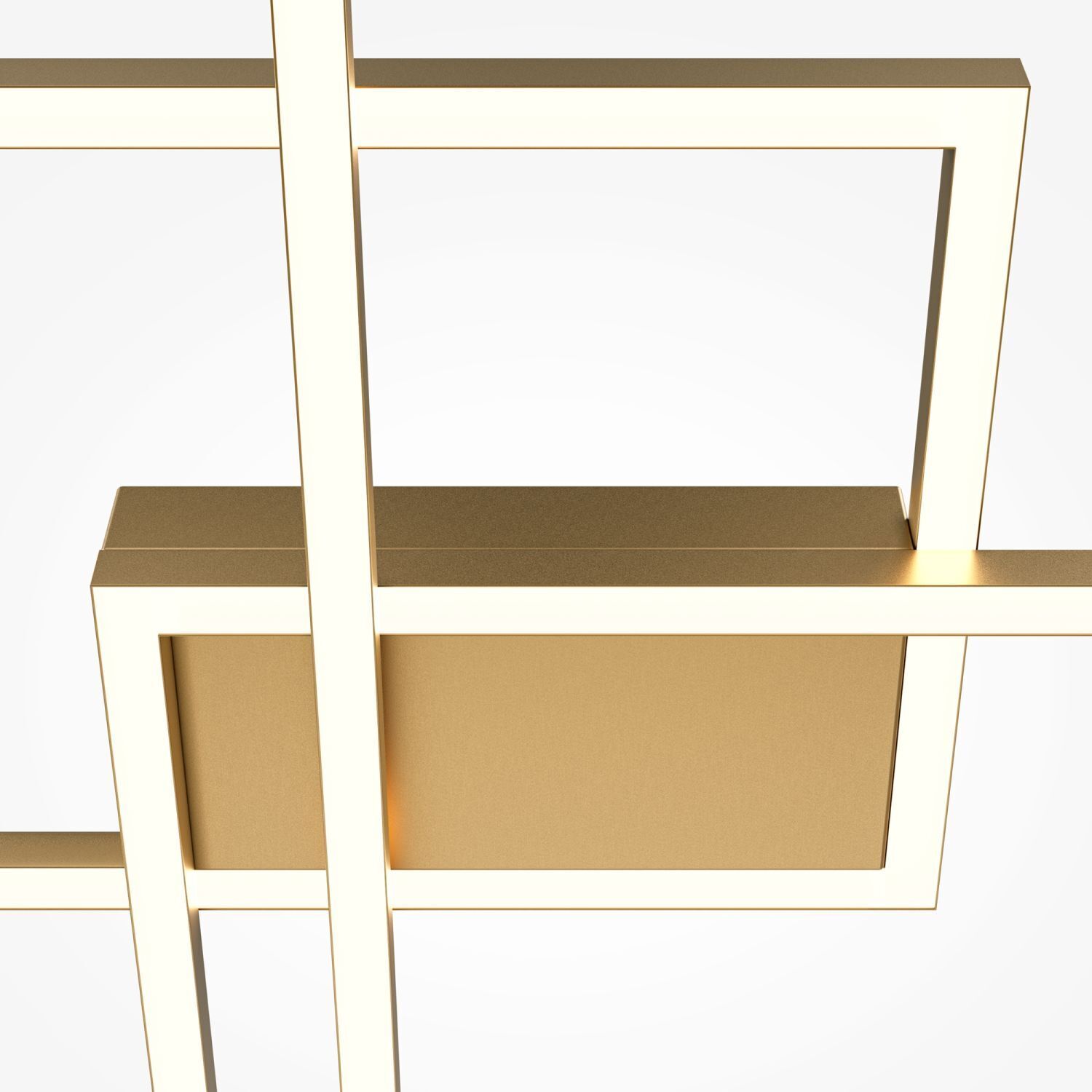 Plafonnier LED Métal doré 4300 lm Moderne TANJA