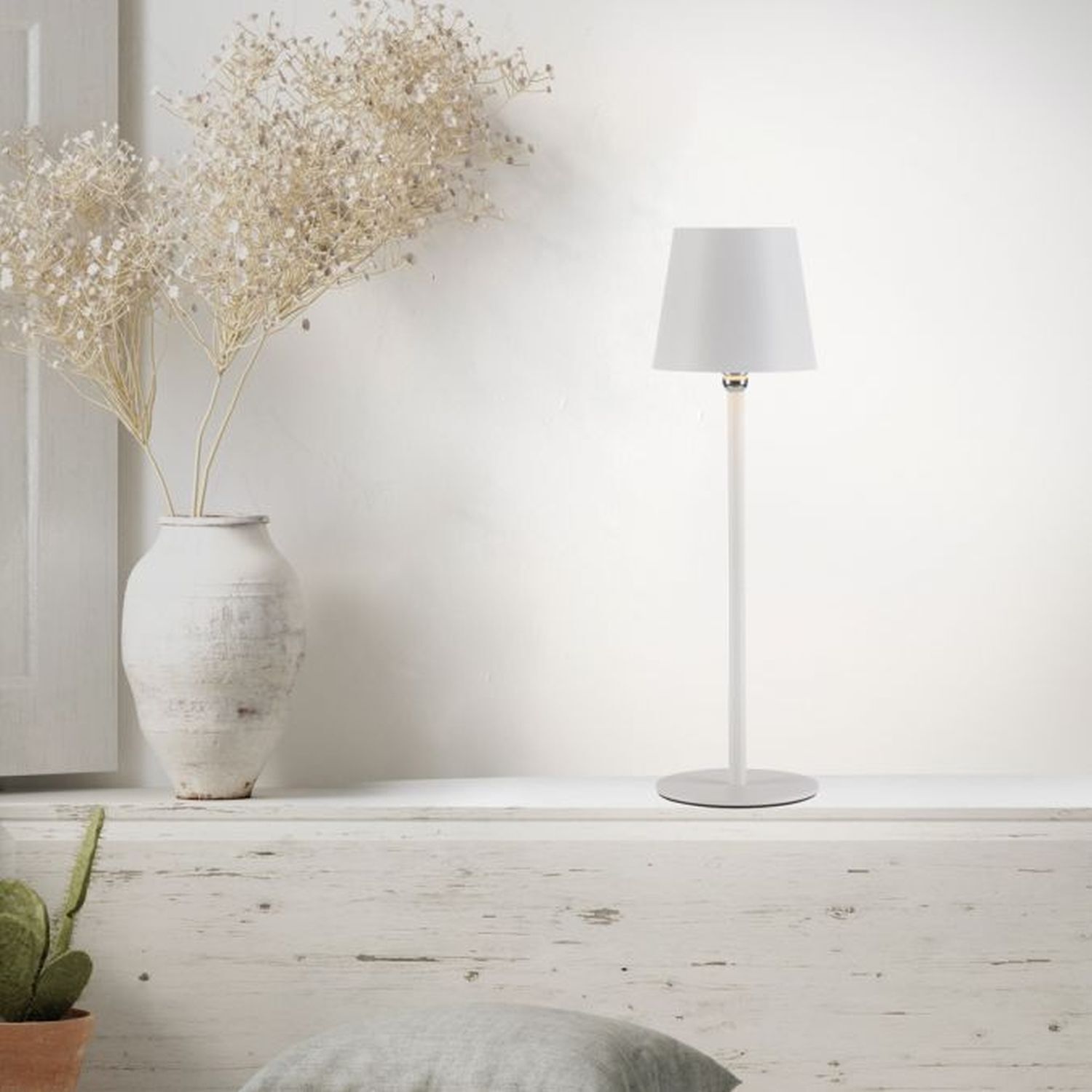 Lampe, Pflanze, Stehlampe