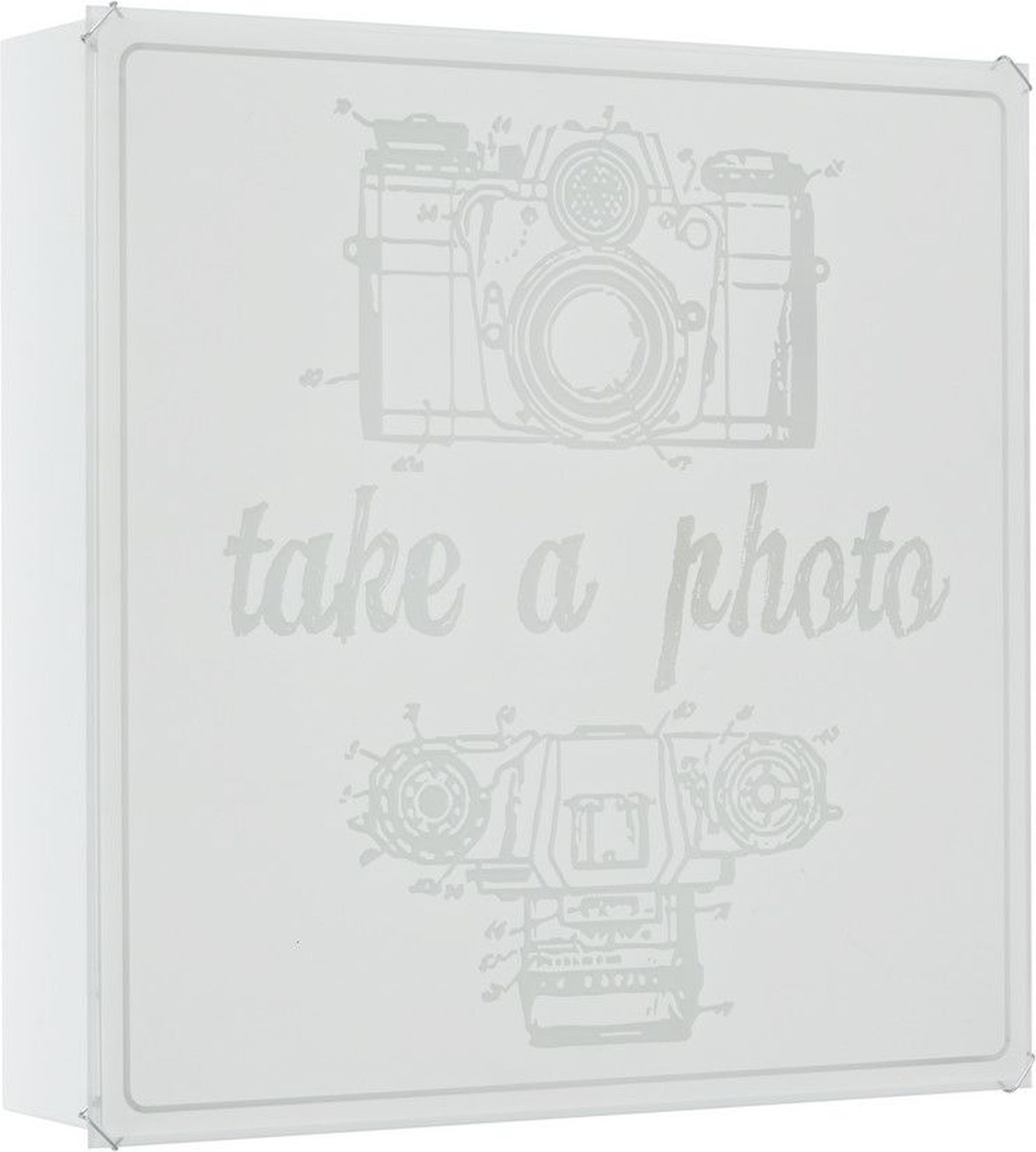 Applique murale PHOTO en blanc Weißes Brett