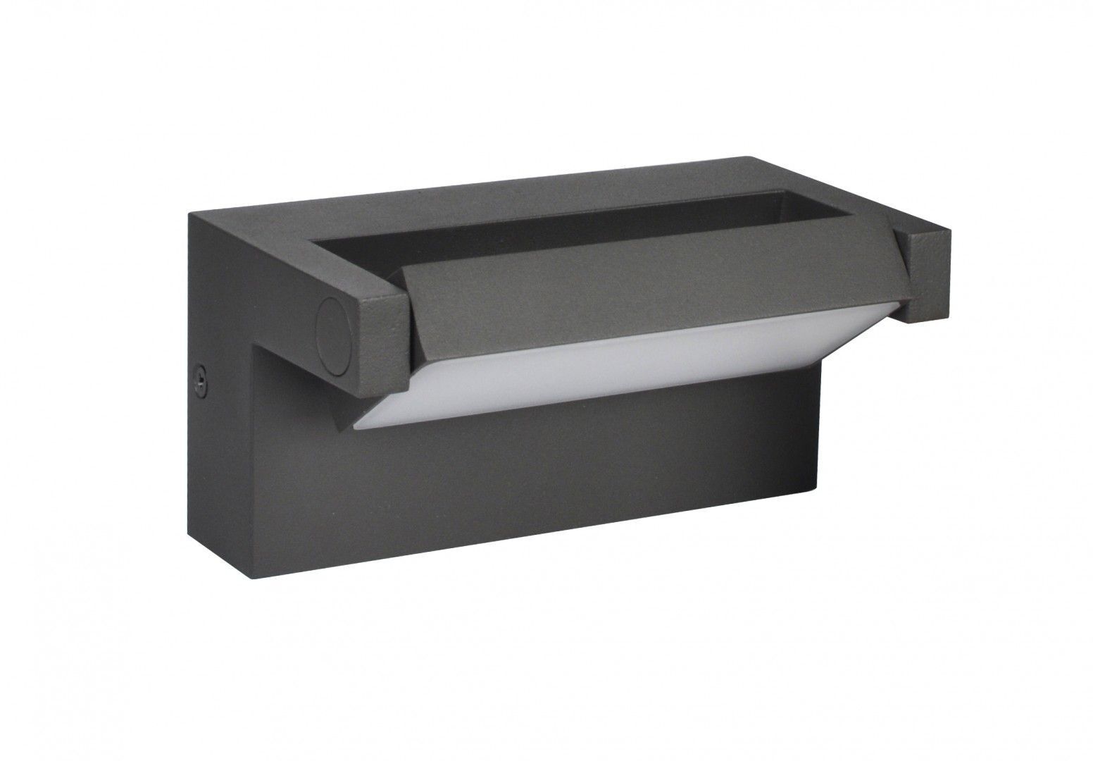 Applique murale anthracite IP54 Moderne 4000K 720lm