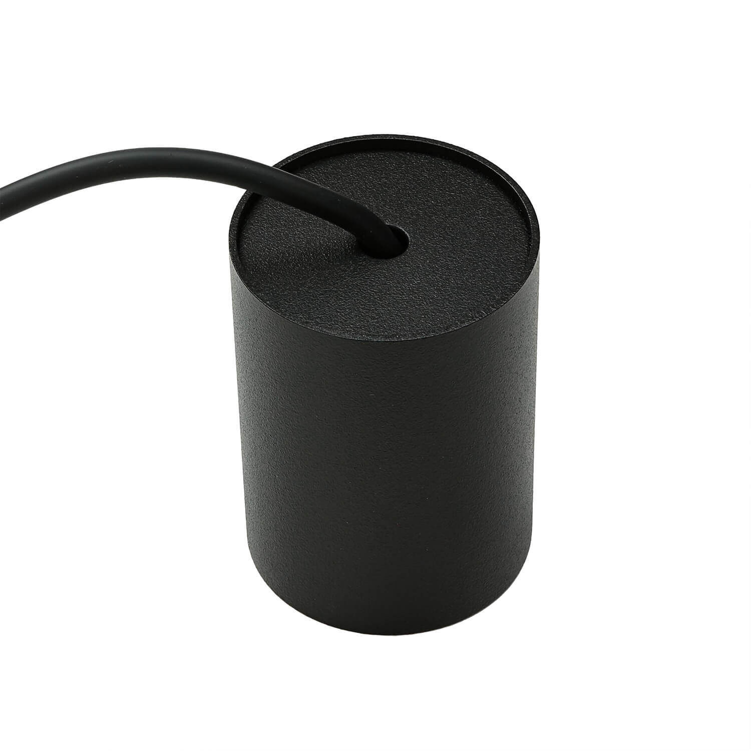 Lampe à suspendre en métal noir GU10 Moderne étroite