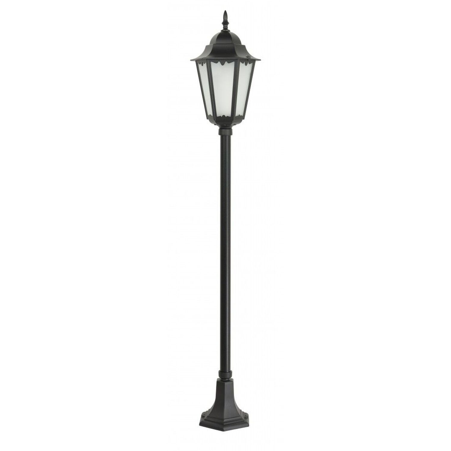 le51582-wegeleuchte-gartenlaterne-terrasse-garten-auffahrt-aussen-metall-kunststoff-matt-klassisch-rustikal-schwarz-02 Laterne, Gartenlaterne, Straßenlampe, Schwarz, Metall