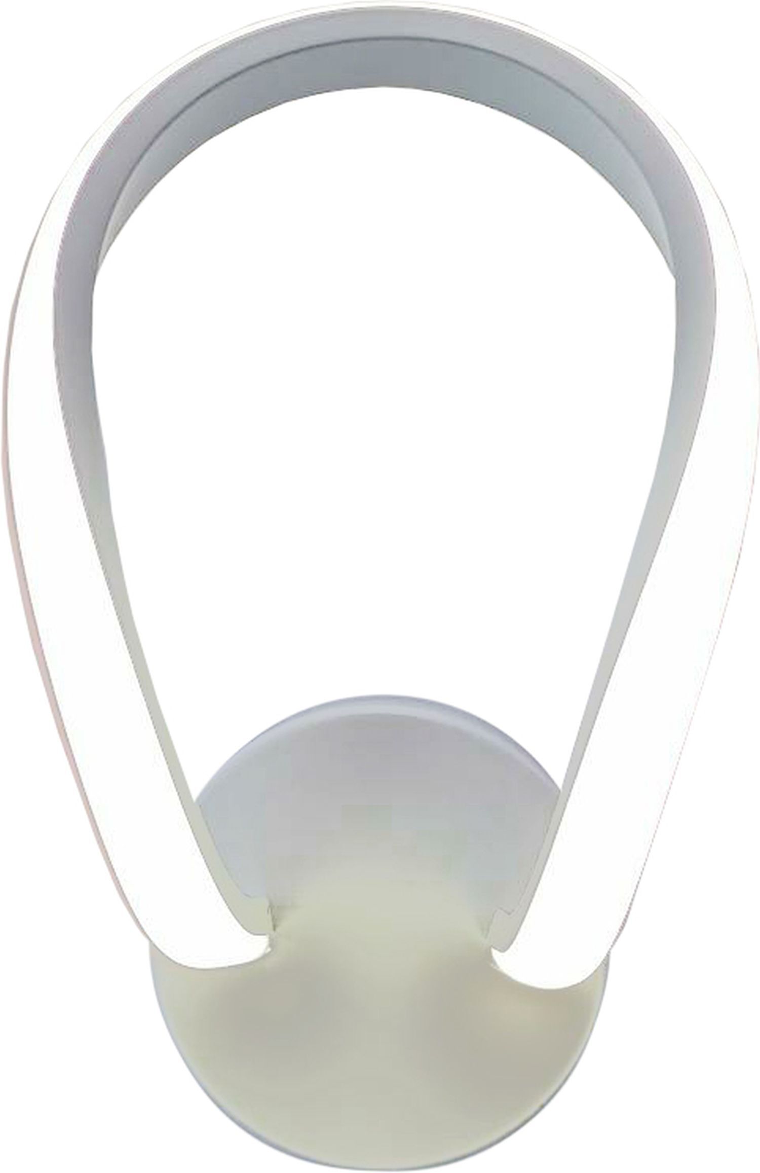 Applique LED Variateur 3 couleurs de lumière H : 24,5 cm petit blanc