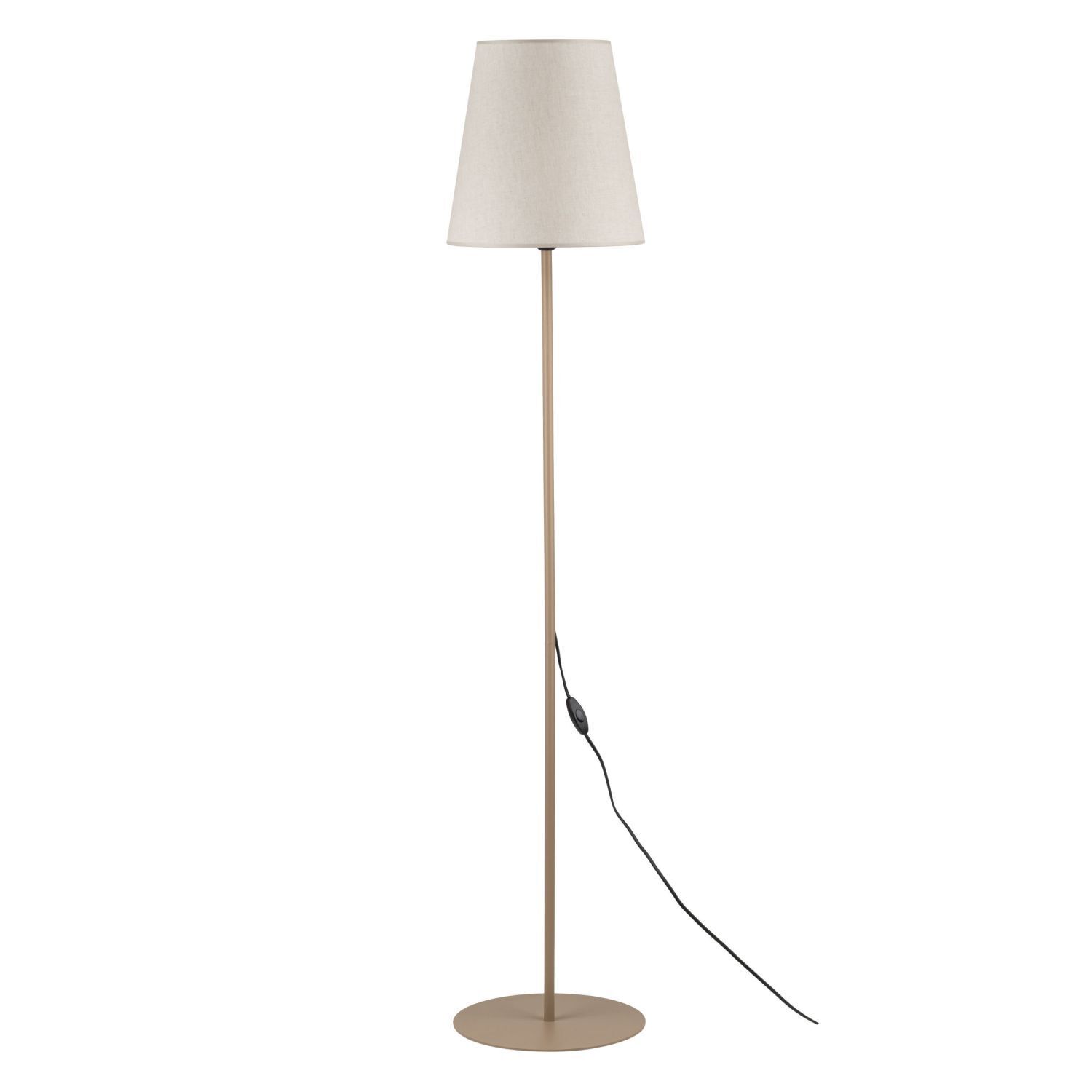 Stehlampe, Tischlampe, Beleuchtung, Beige, Standleuchte