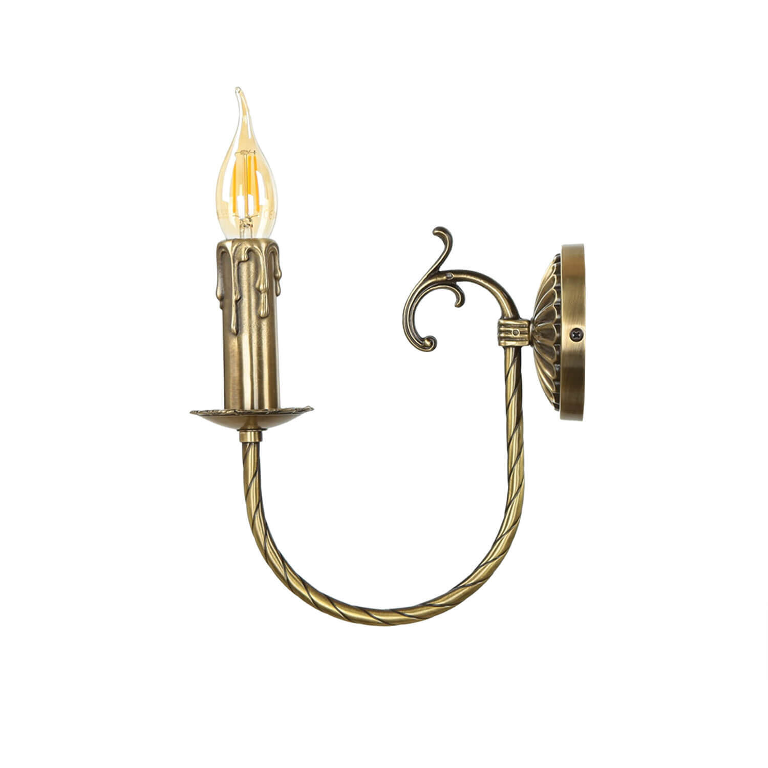 Applique Art Nouveau E14 Petalo Badezimmer, Drinnen, Zimmer, Duscharmatur