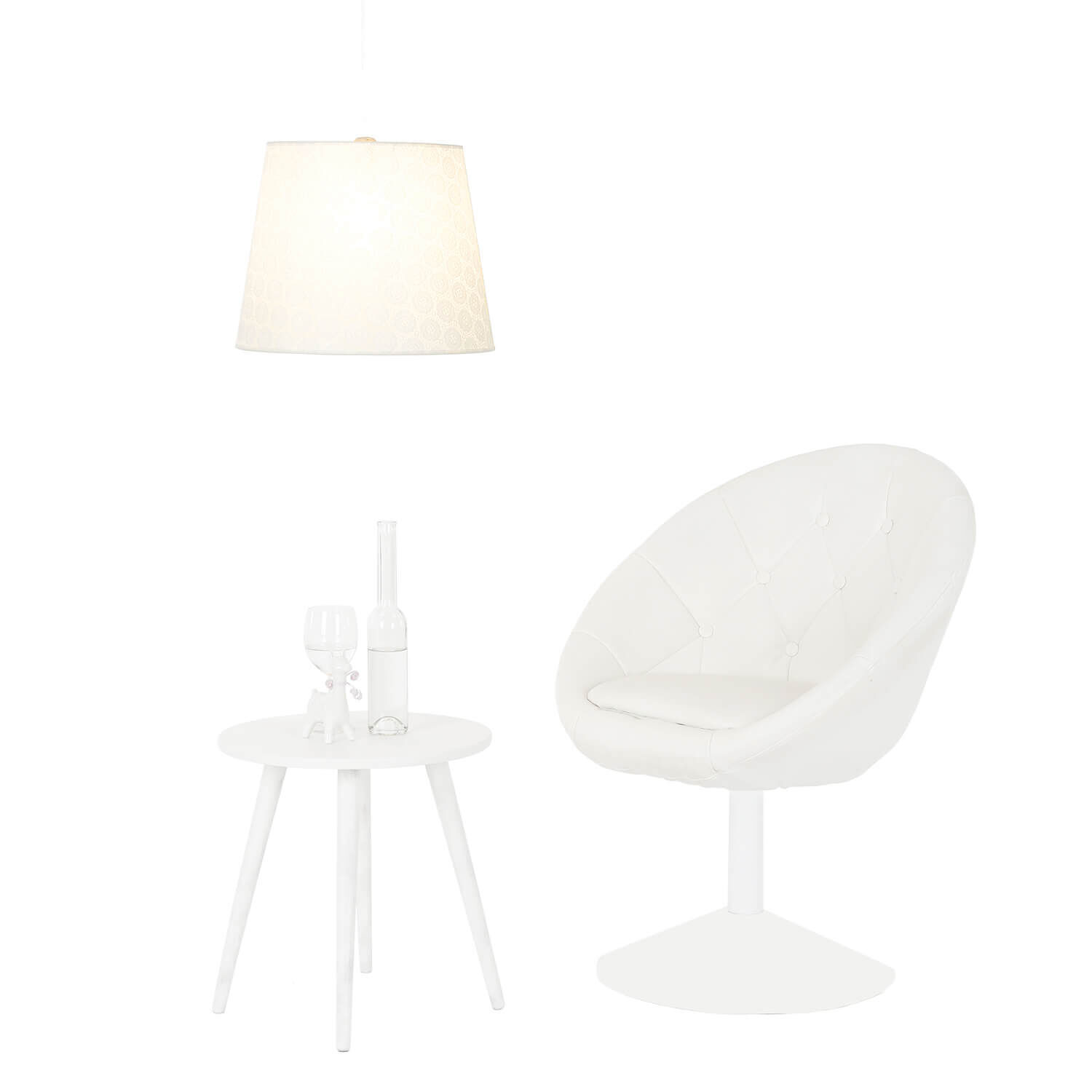 Lampe, Stuhl, Mobiliar