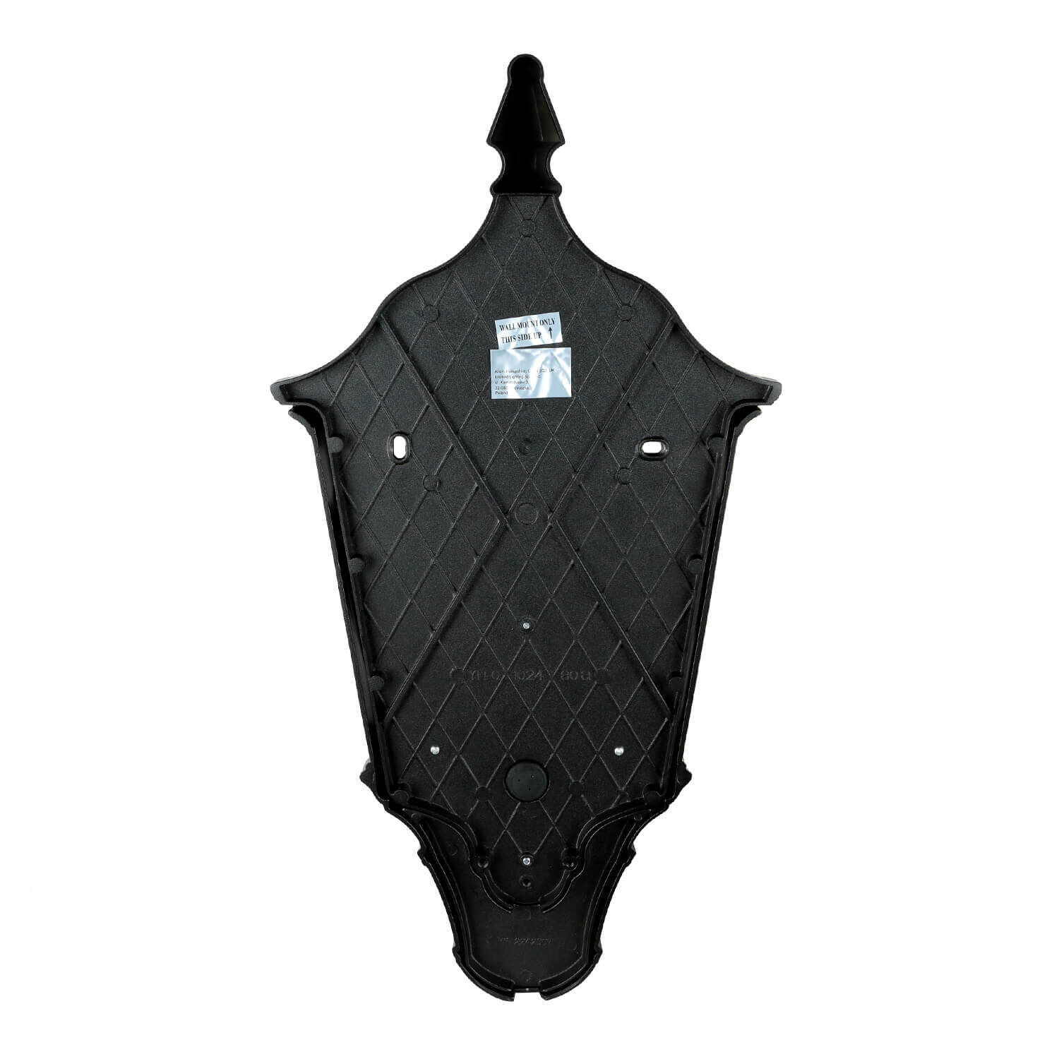 Lampe d'extérieur capteur de mouvement noir fer forgé Bekleidung, Weste, Rüstung