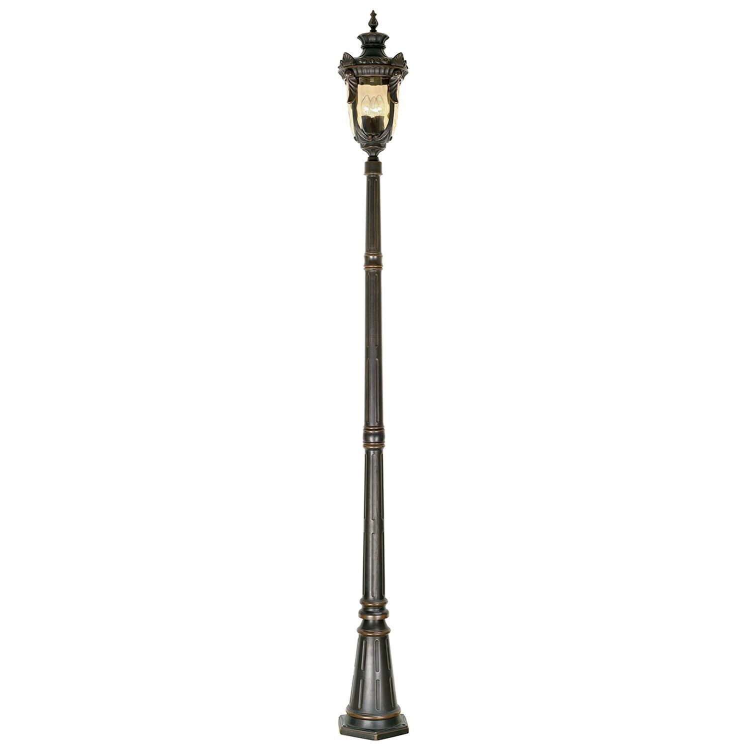 Lanterne de rue opulente Jardin 237cm de haut E27 AMY