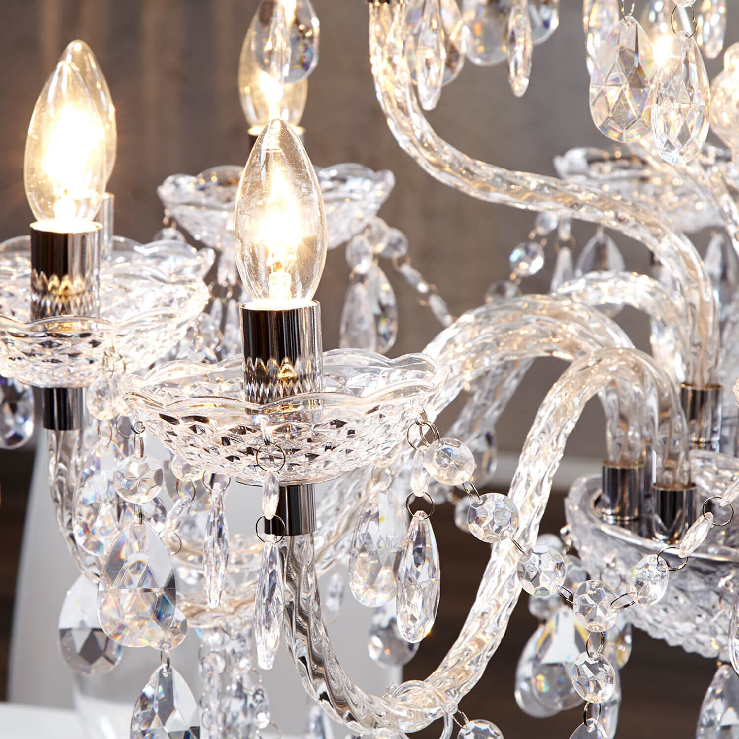 Imposant lustre Classique E14 Leuchter, Lampe