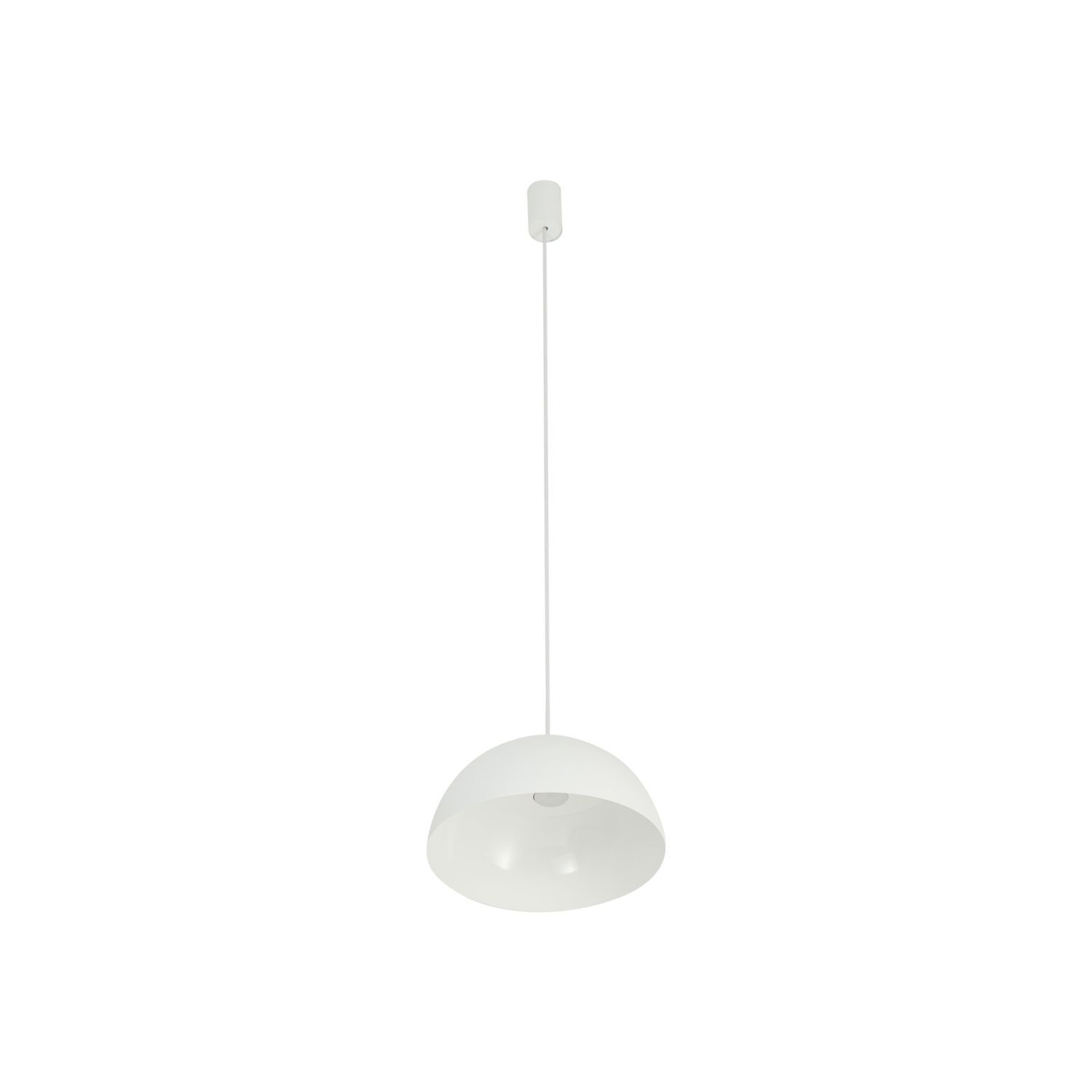 Suspension métal Ø 33 cm Blanc Vintage GX53 réglable