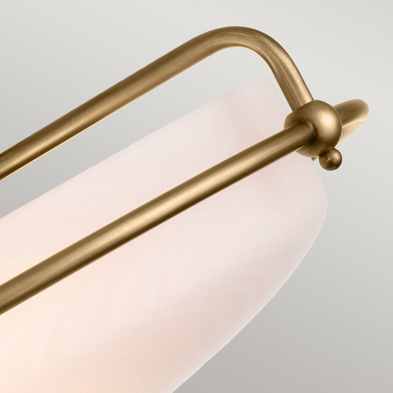 Art Nouveau Lampe plafond verre en laiton antique blanc Ø 42,2 cm Papier, Mace Club, Waffe, Badewanne, Wanne