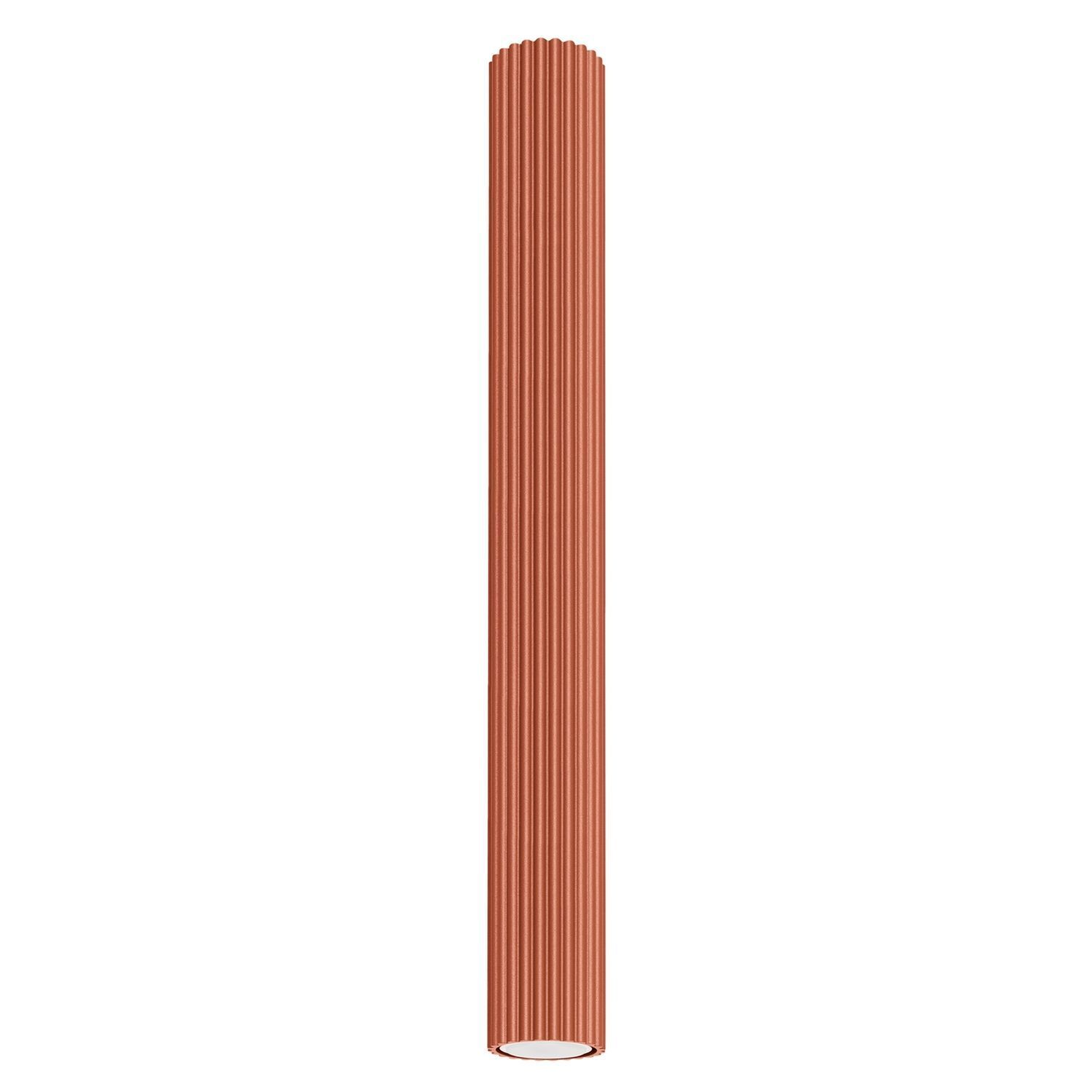 Spot à poser étroit Ø 6,5 cm H : 60 cm GU10 Rouge Moderne Aluminium