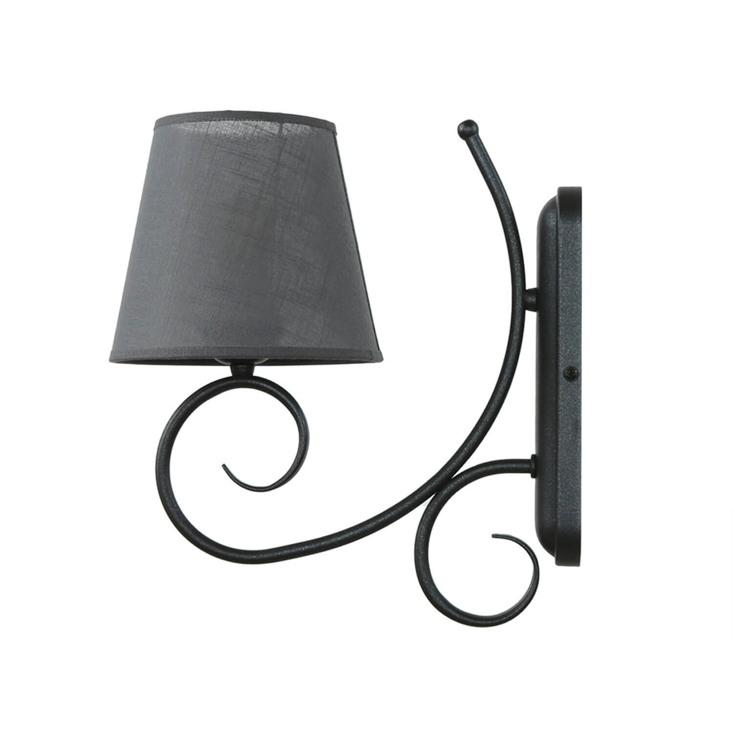 Applique murale Romantique Anthracite Campagne confortable