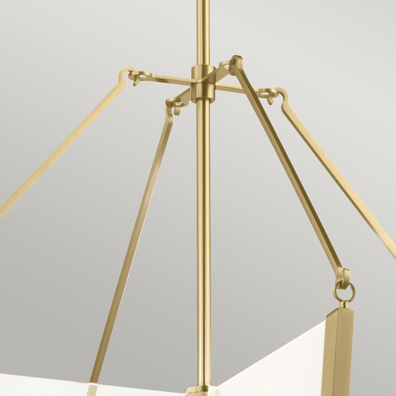 Suspension LED métal 52,8 cm large 3000 K Moderne