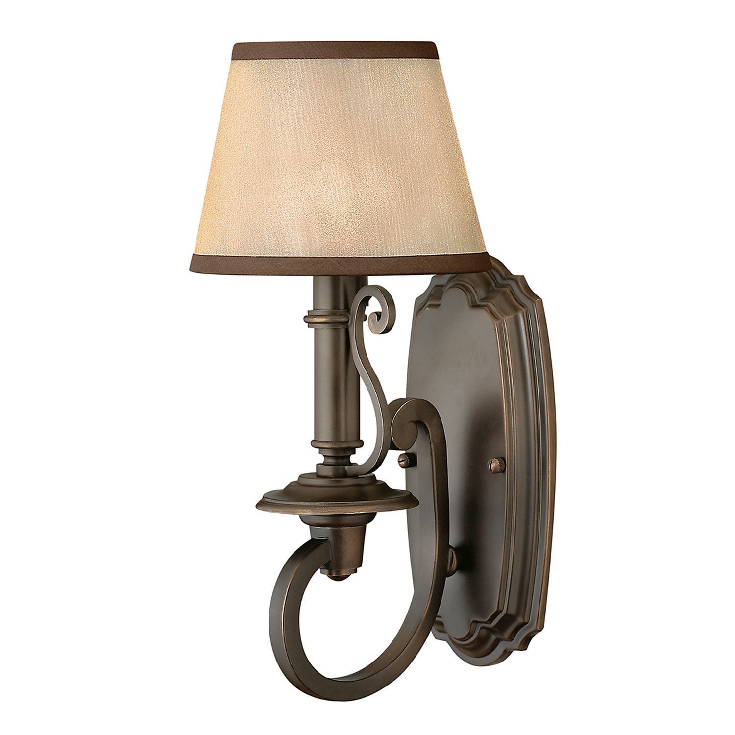 Applique rustique ANABELL 9 en bronze L:17 Lampe