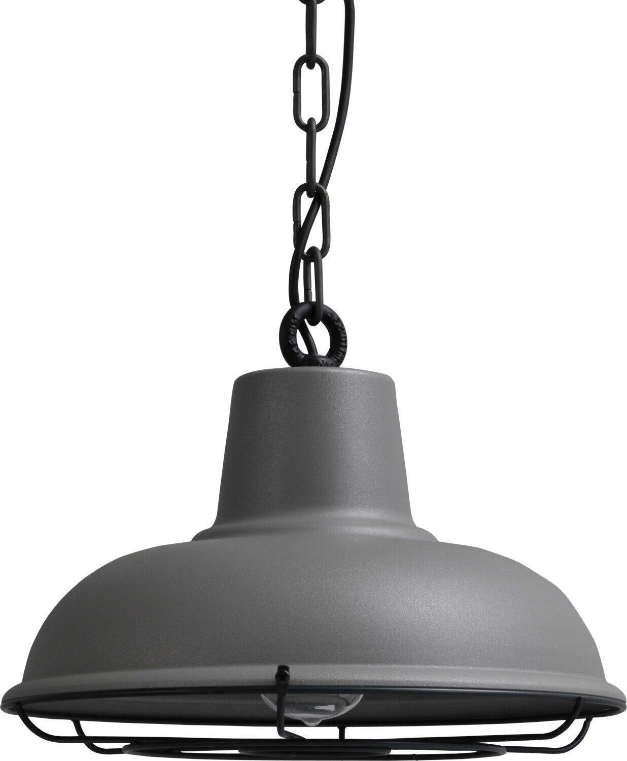 Lampe à suspendre industrielle en anthracite