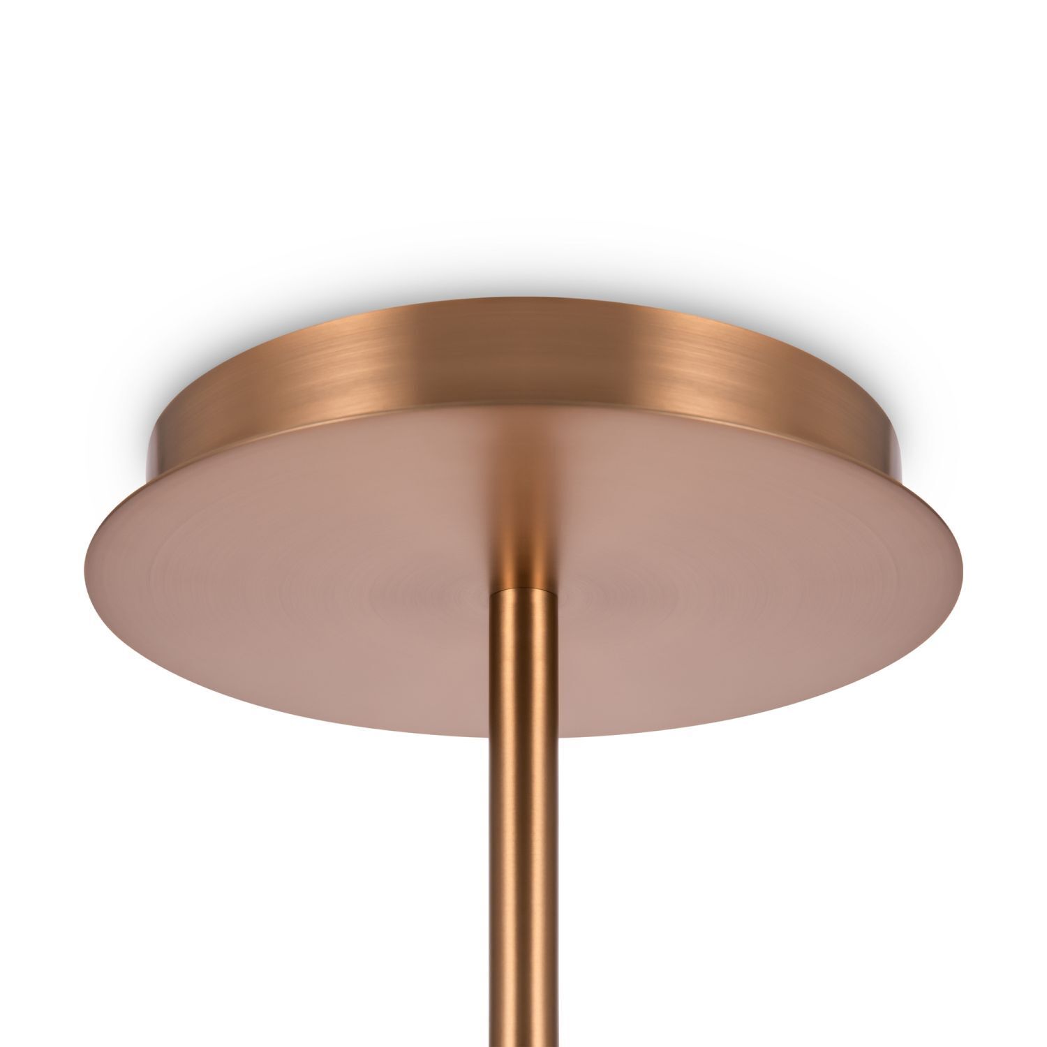 Lampe à suspendre métal verre H : max. 140 cm en or blanc E14