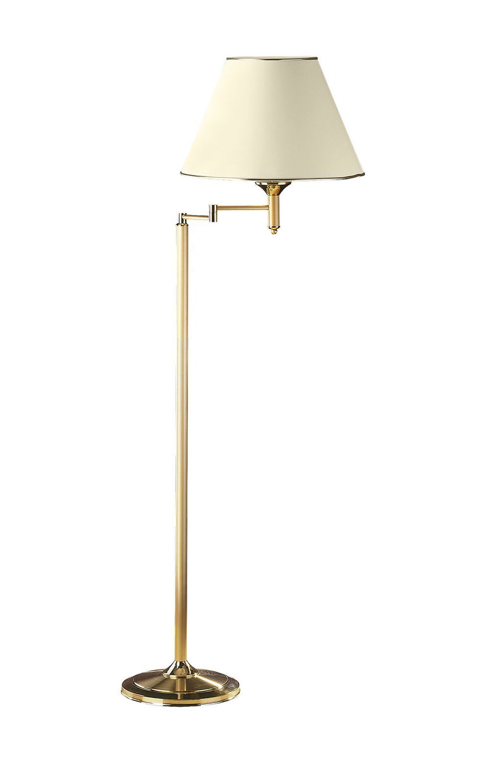 Lampadaire 158cm en laiton orientable salon