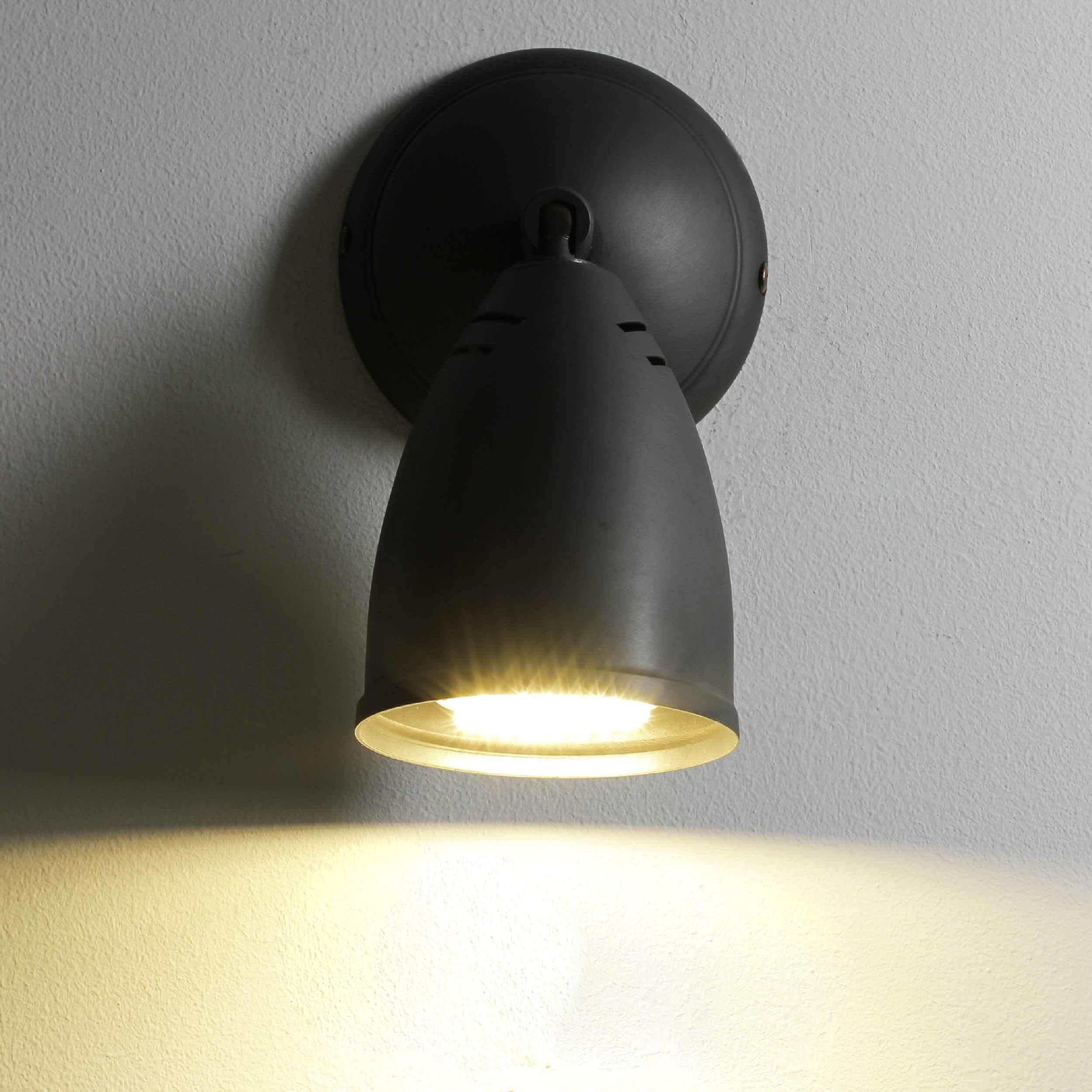 Deckenstrahler Stoccolma Schwarz Beleuchtung, Lampe, Leuchte