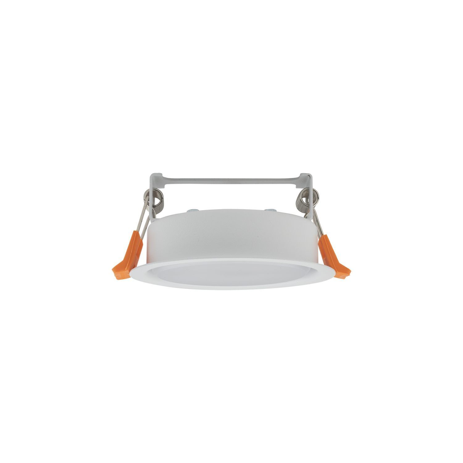 Plafonnier encastré rond Ø 9,5 cm blanc pour GX53 petit