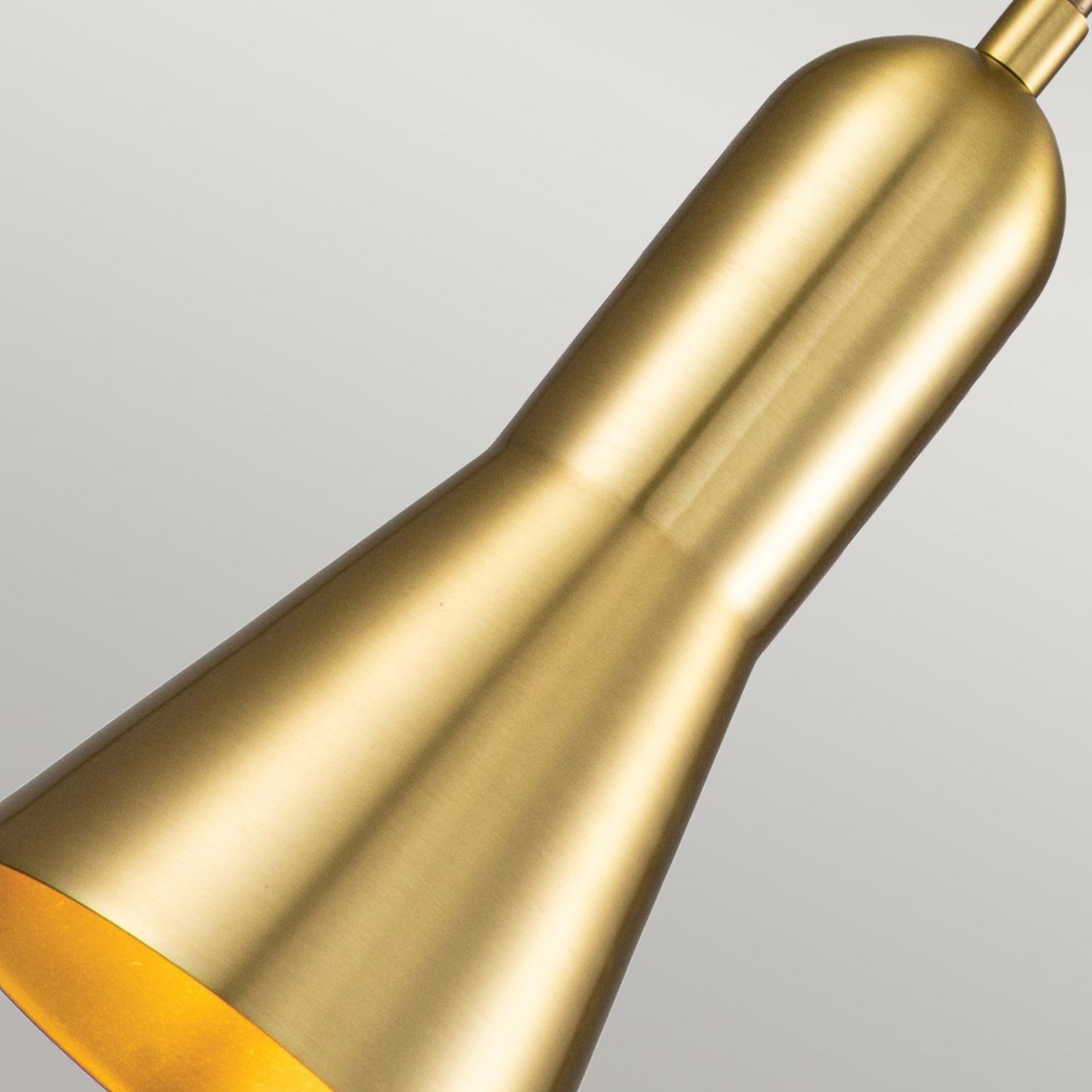 Hängelampe Metall E27 13,3 cm breit H: max. 151,1 cm Flasche, Goldfarbe, Glänzendes Finish, Bügelverschluss?, Wandflasche?