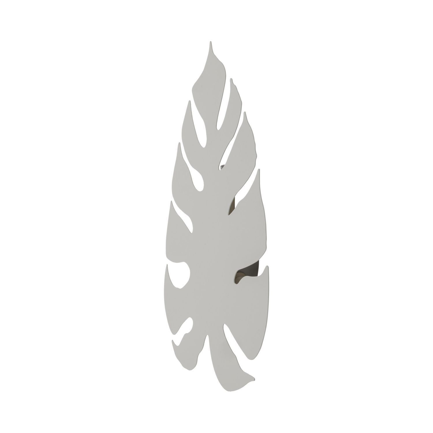 Applique blanche lumière indirecte métal H : 54 cm 4x G9 feuille