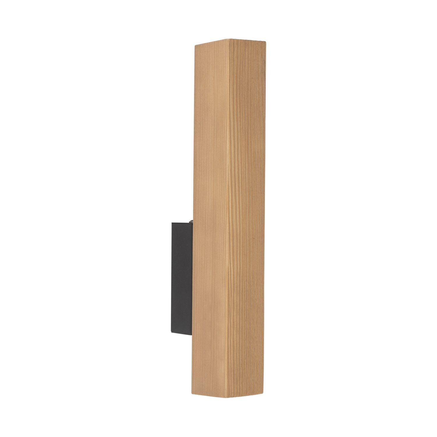 Applique LED bois métal lumière indirecte 3000 K H : 31 cm