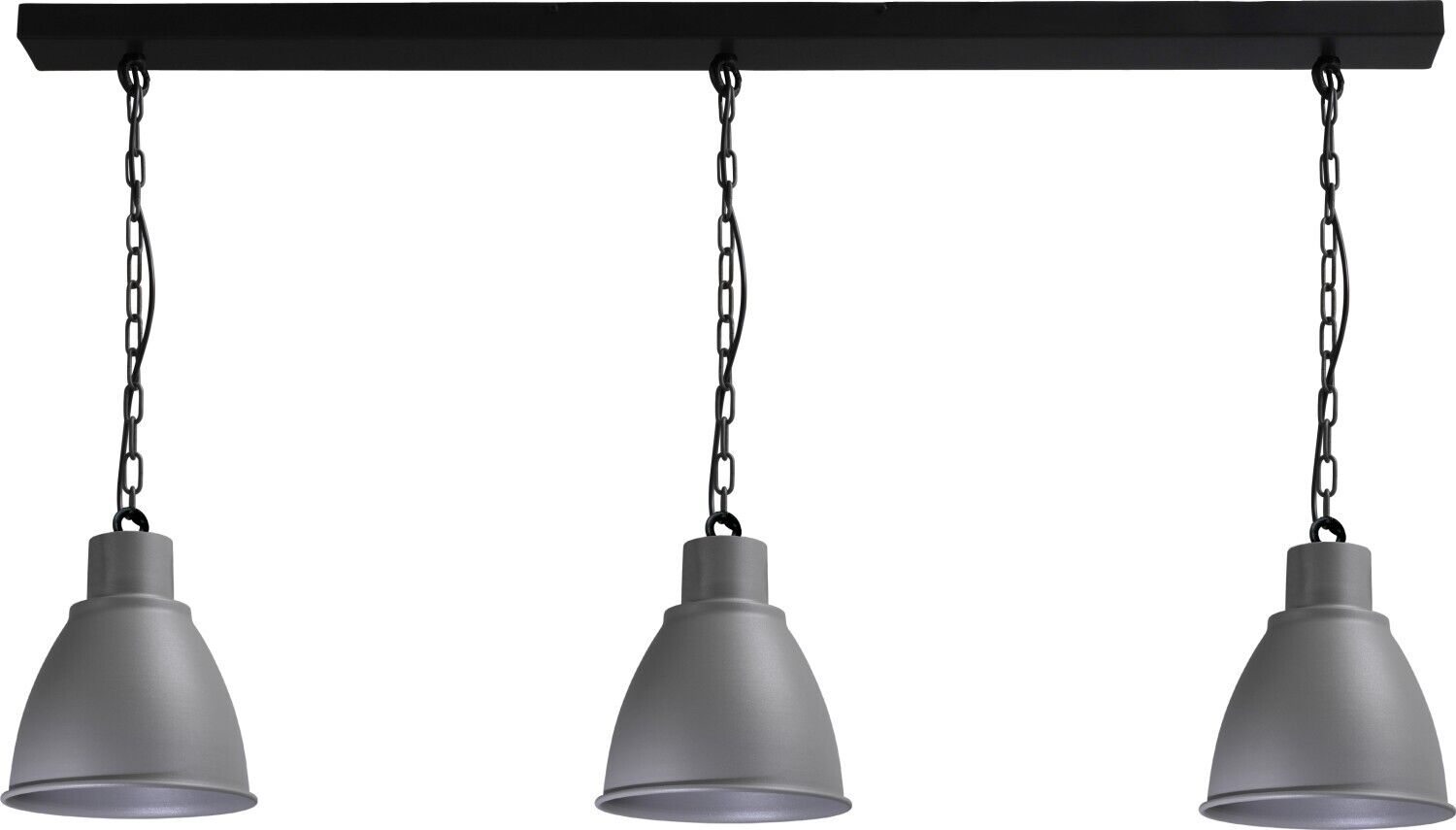 Grand luminaire suspendu Gris Premium Design fait main